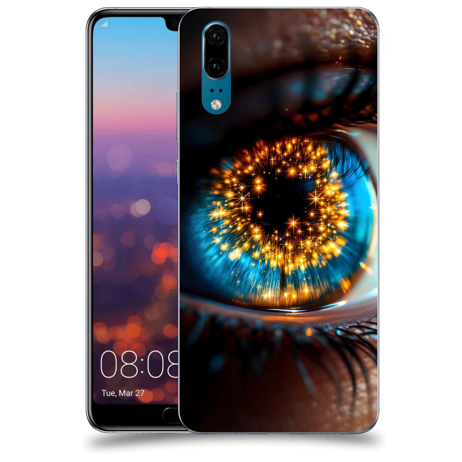 ACOVER Kryt na mobil Huawei P20 - Sparkle in the eye
