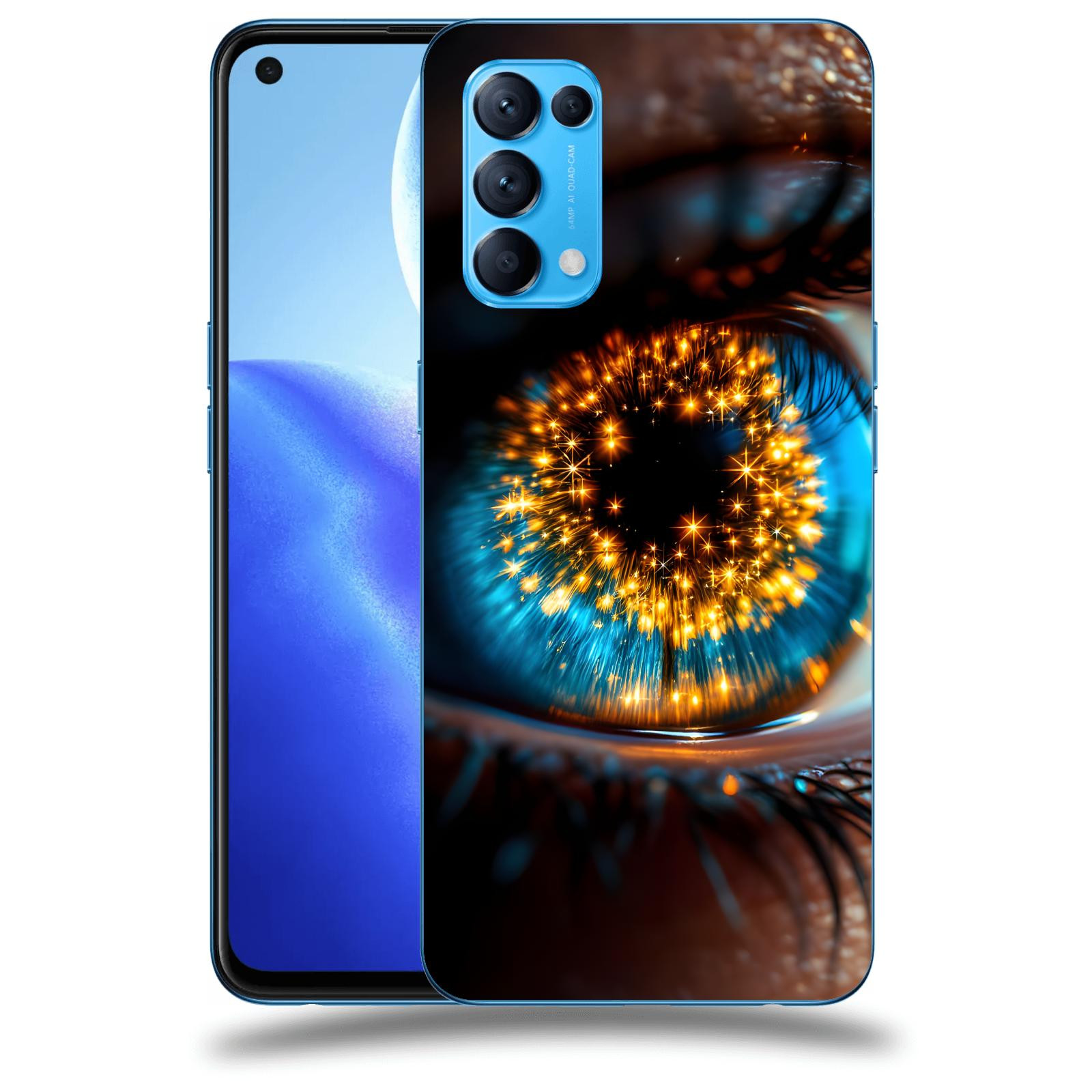 ACOVER Kryt na mobil OPPO Reno 5 5G - Sparkle in the eye