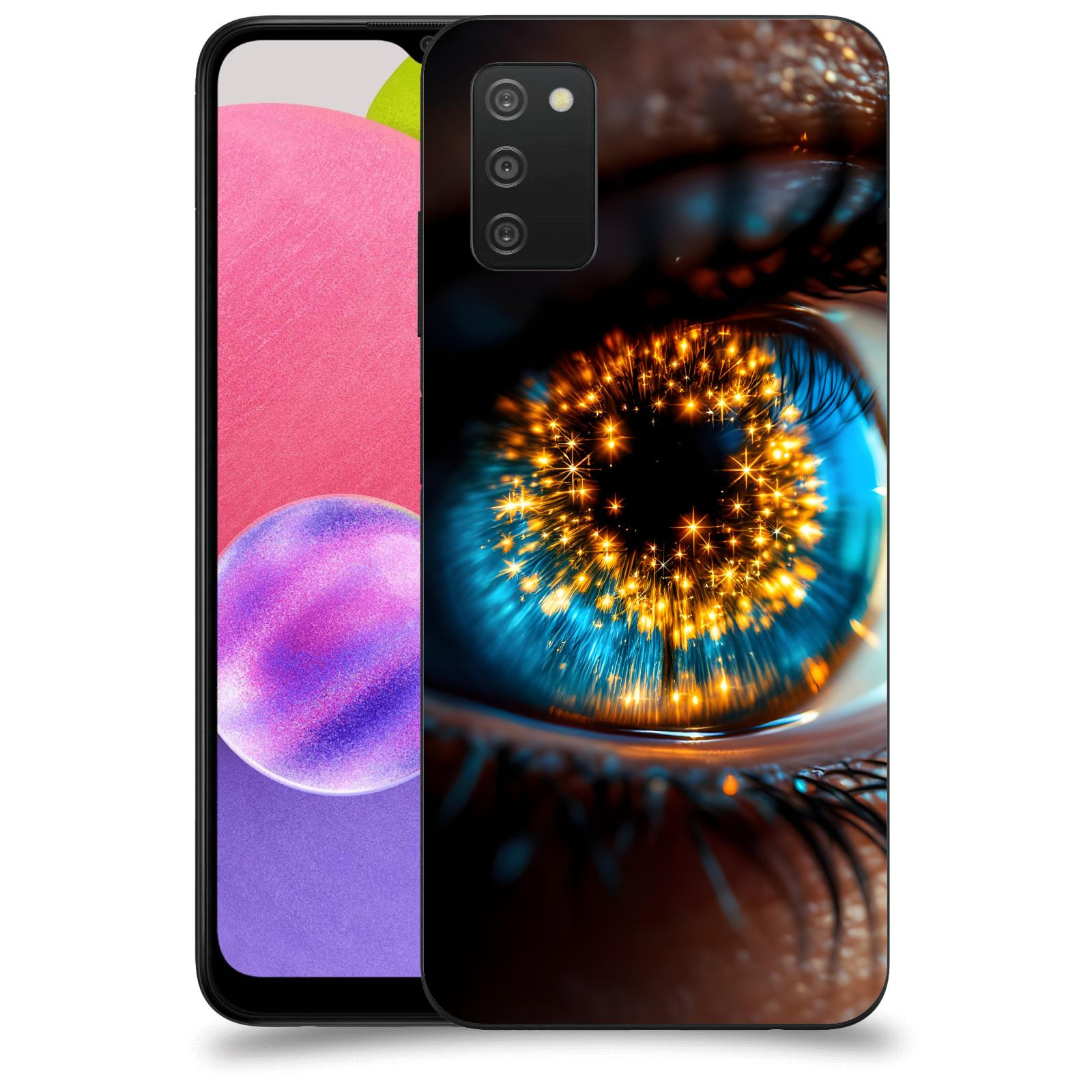 ACOVER Kryt na mobil Samsung Galaxy A03s A037G - Sparkle in the eye