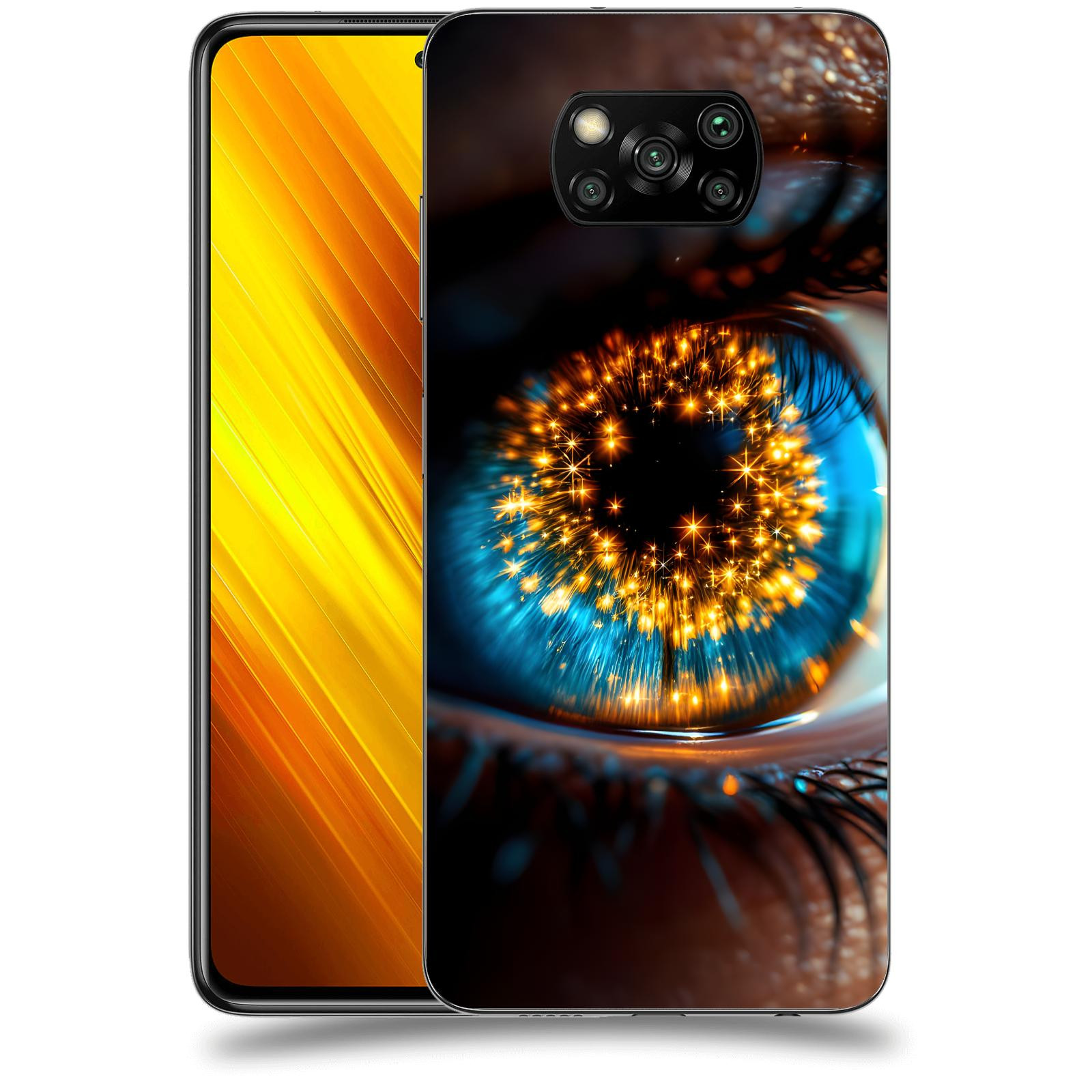 ACOVER Kryt na mobil Xiaomi Poco X3 - Sparkle in the eye