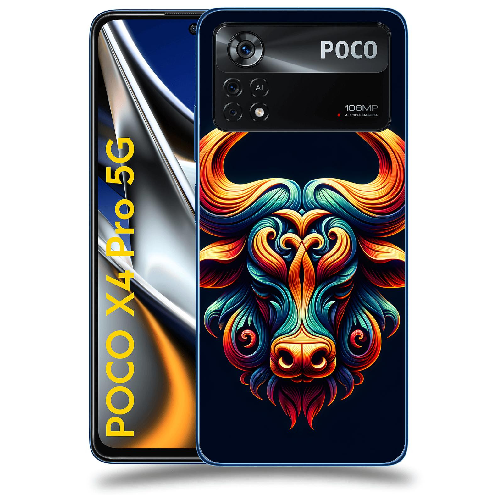 ACOVER Kryt na mobil Xiaomi Poco X4 Pro 5G - Býk