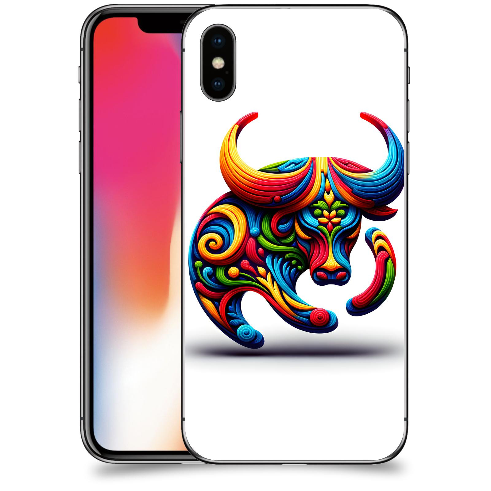ACOVER Kryt na mobil Apple iPhone X/XS - Býk 2