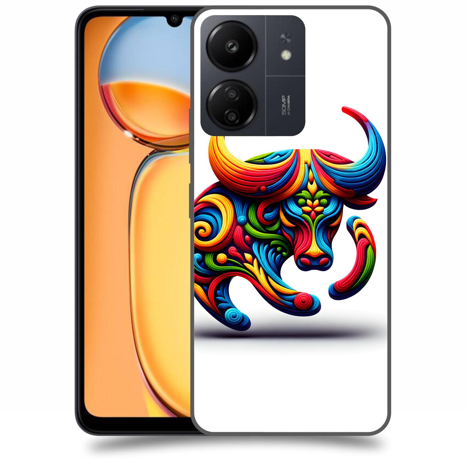 ACOVER Kryt na mobil Xiaomi Redmi 13C  Býk 2