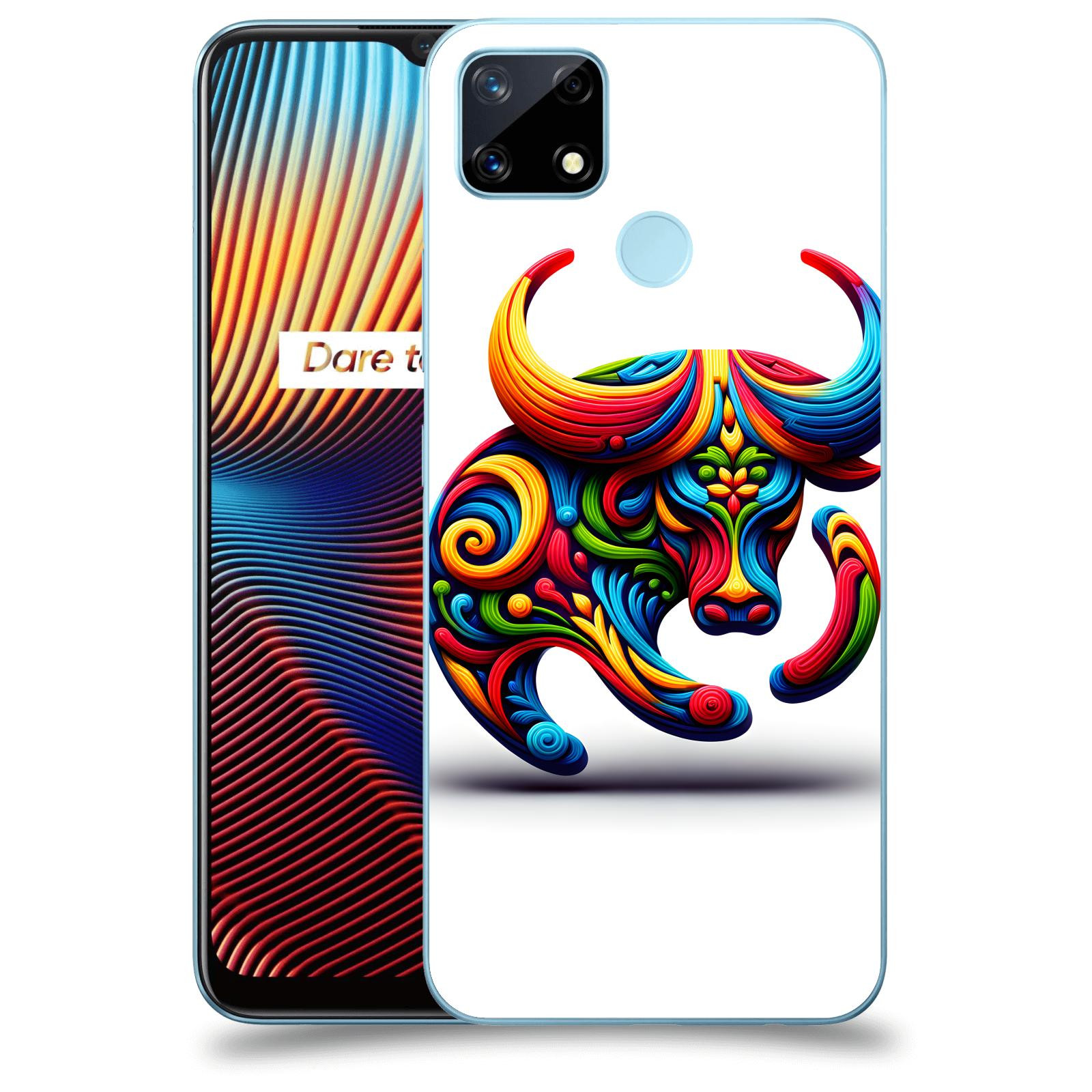 ACOVER Kryt na mobil Realme 7i - Býk 2