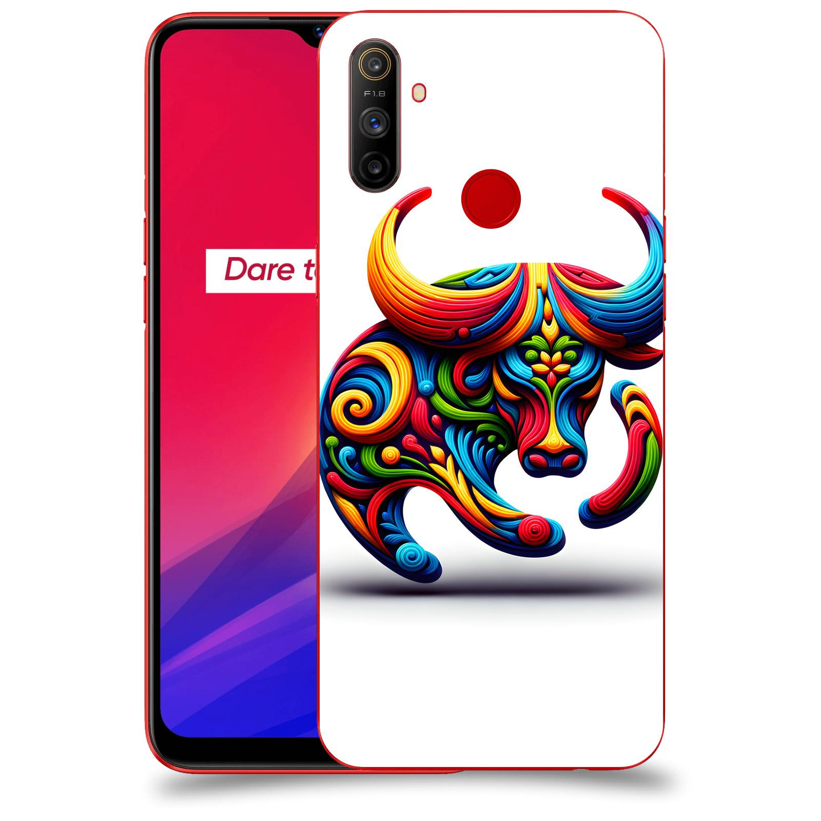 ACOVER Kryt na mobil Realme C3 - Býk 2
