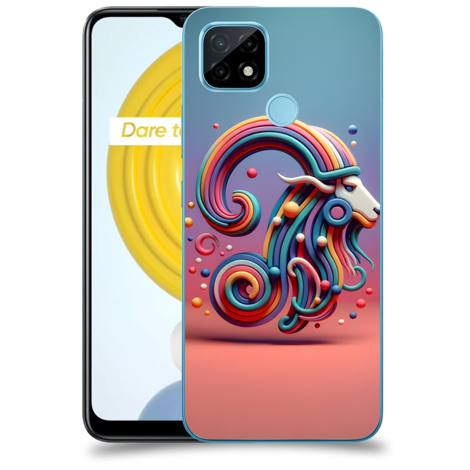 ACOVER Kryt na mobil Realme C21 - Kozoroh 2