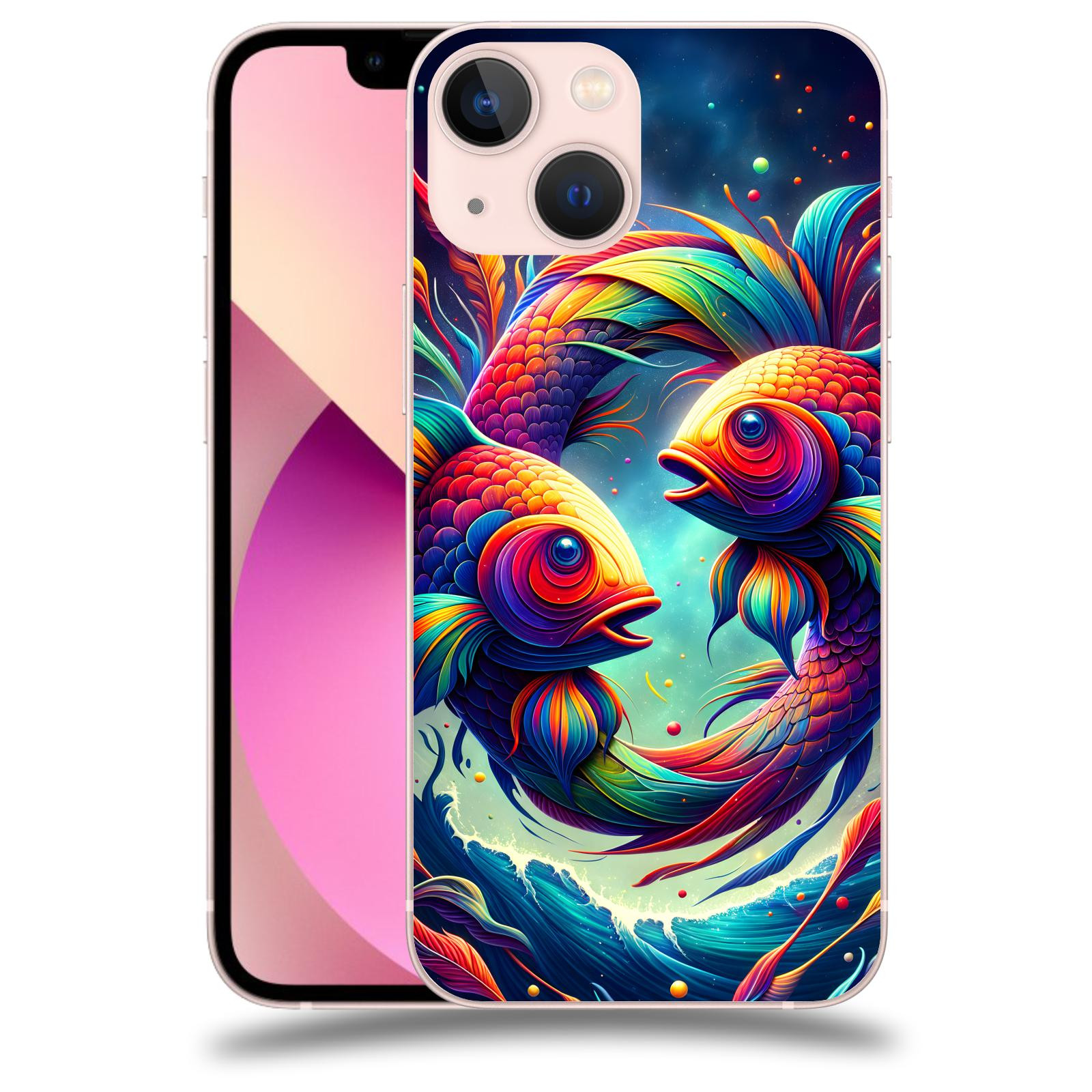 ACOVER Kryt na mobil Apple iPhone 13 mini - Ryby