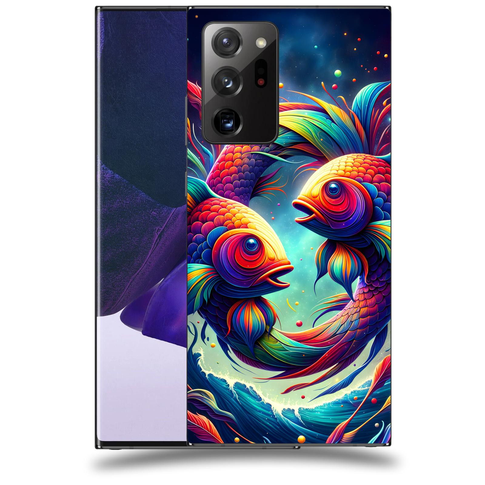 ACOVER Kryt na mobil Samsung Galaxy Note 20 Ultra - Ryby