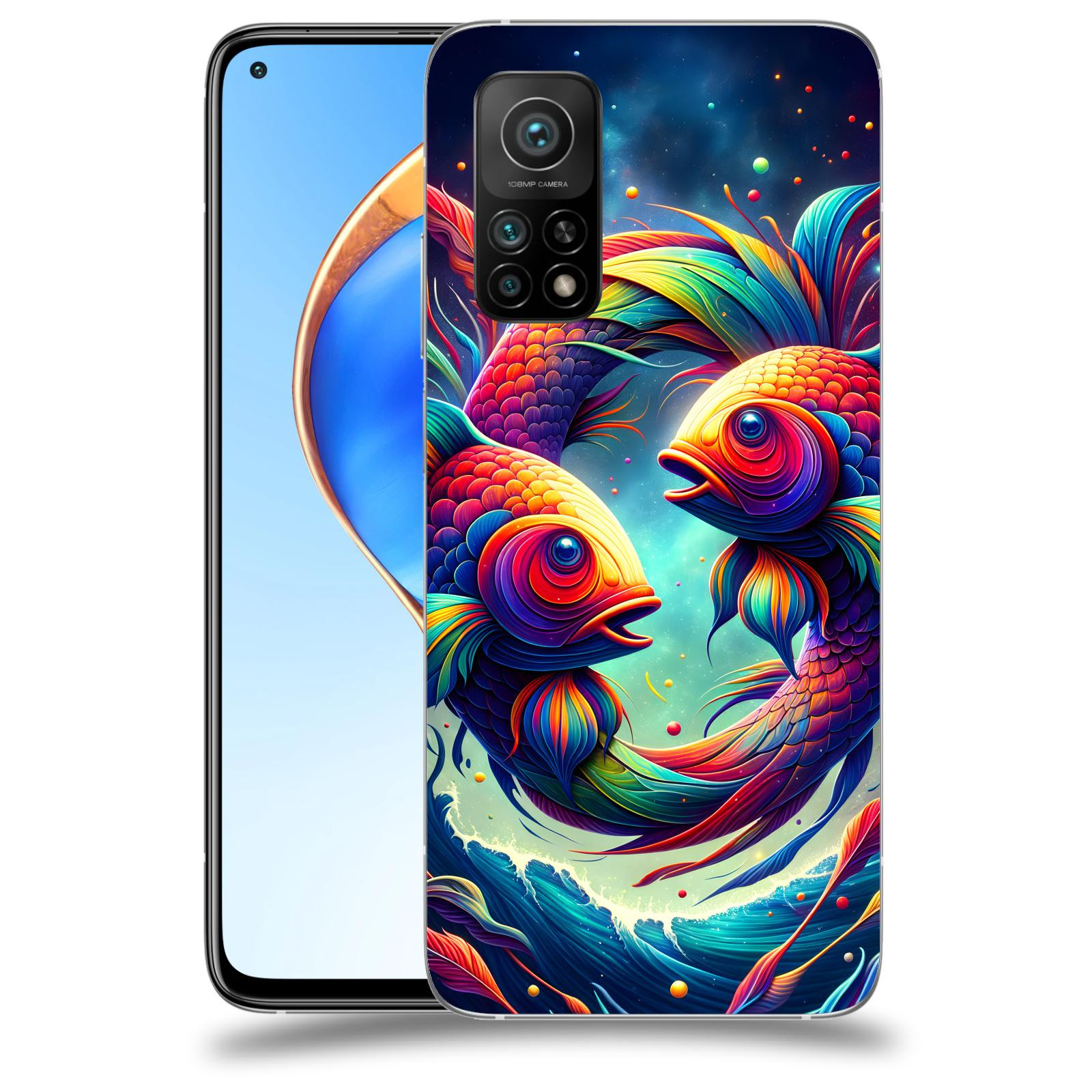 ACOVER Kryt na mobil Xiaomi Mi 10T Pro - Ryby
