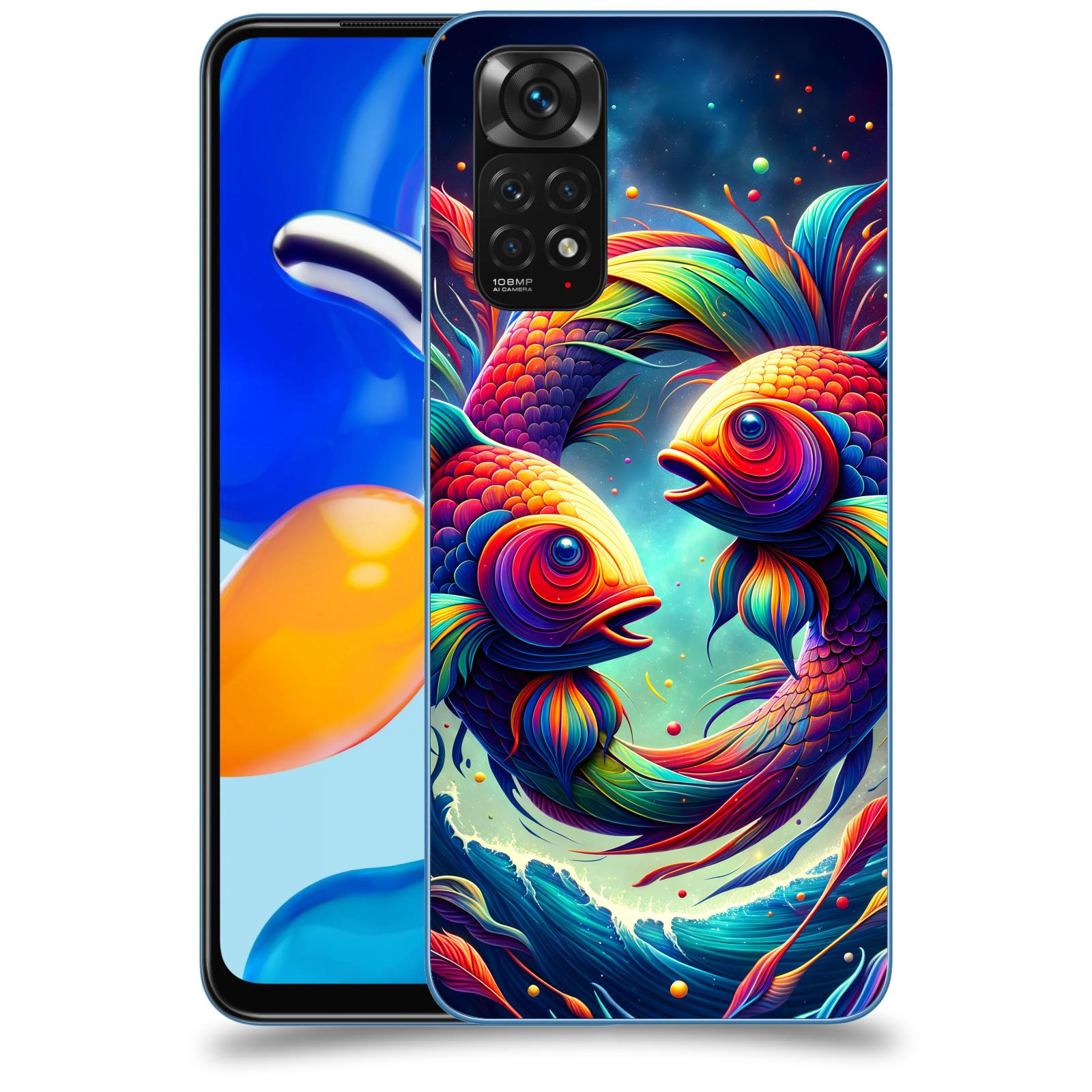 ACOVER Kryt na mobil Xiaomi Redmi Note 11S - Ryby