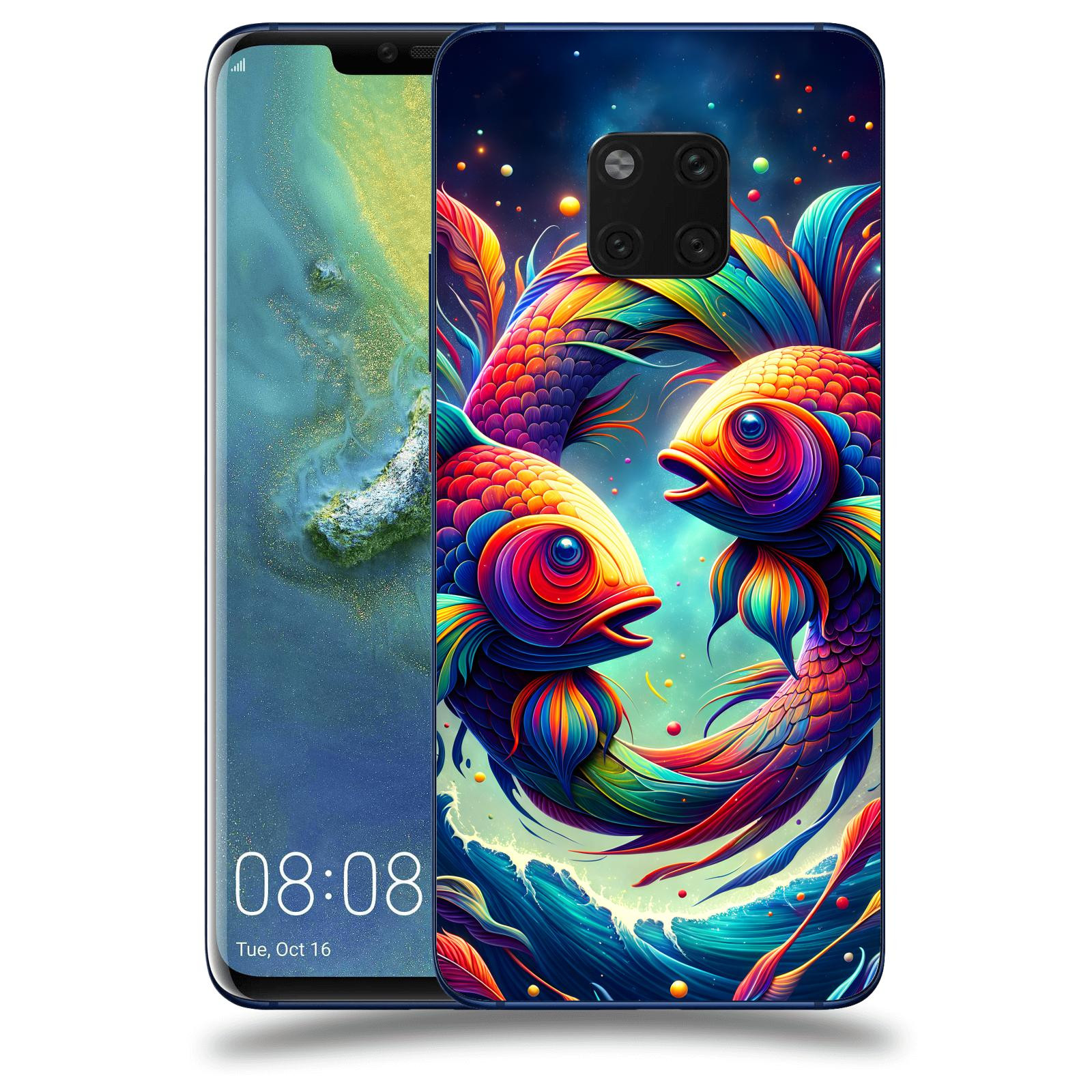 ACOVER Kryt na mobil Huawei Mate 20 Pro - Ryby