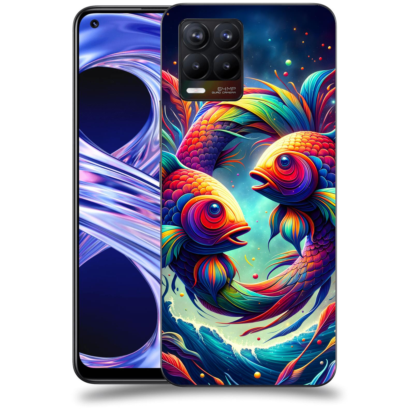 ACOVER Kryt na mobil Realme 8 - Ryby