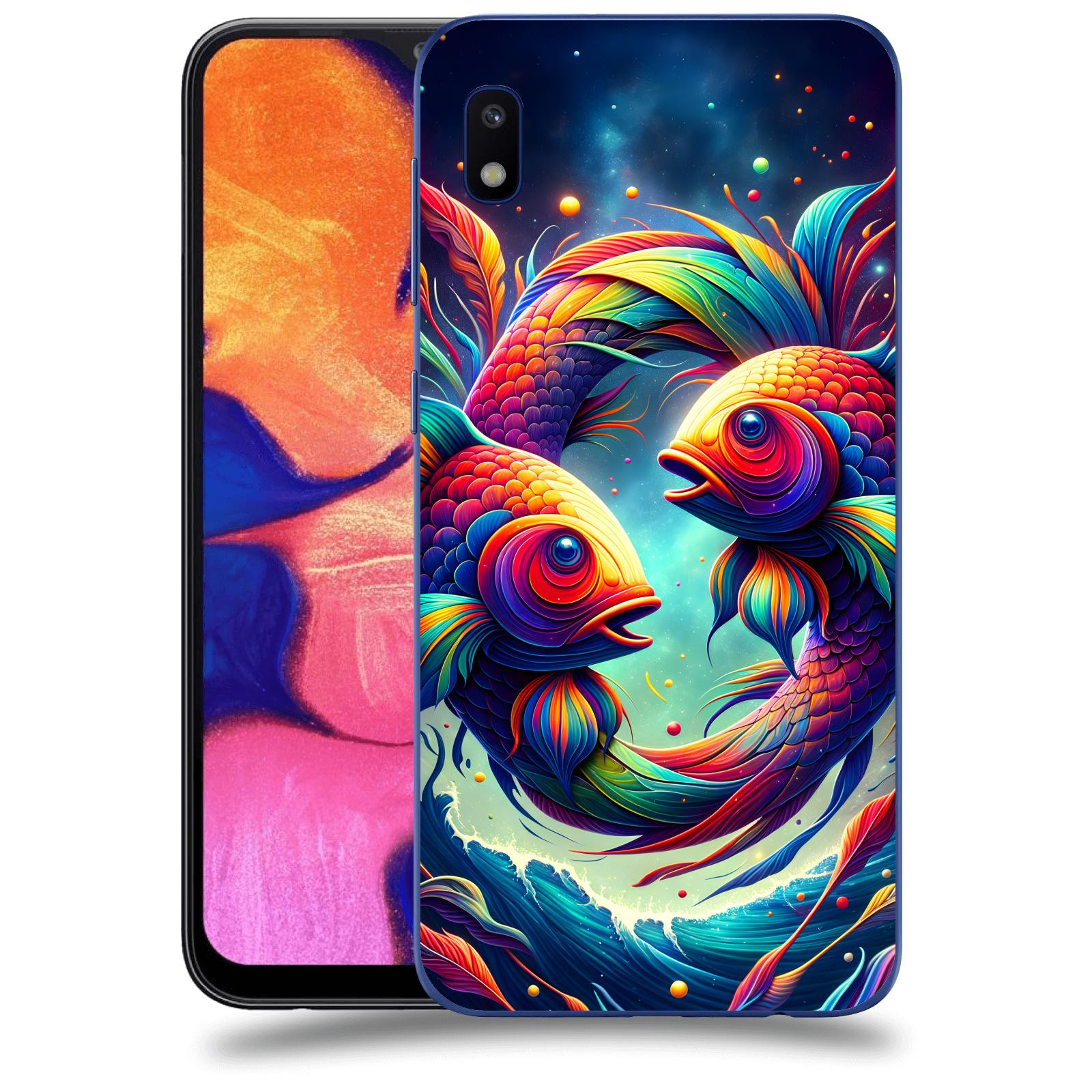 ACOVER Kryt na mobil Samsung Galaxy A10 A105F - Ryby