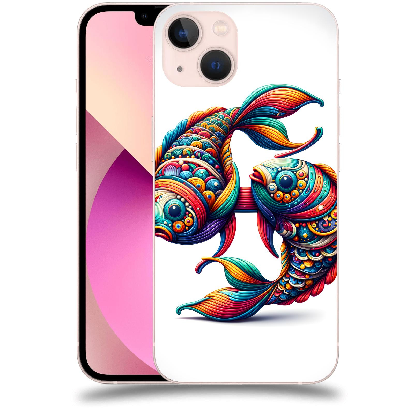 ACOVER Kryt na mobil Apple iPhone 13 - Ryby 2