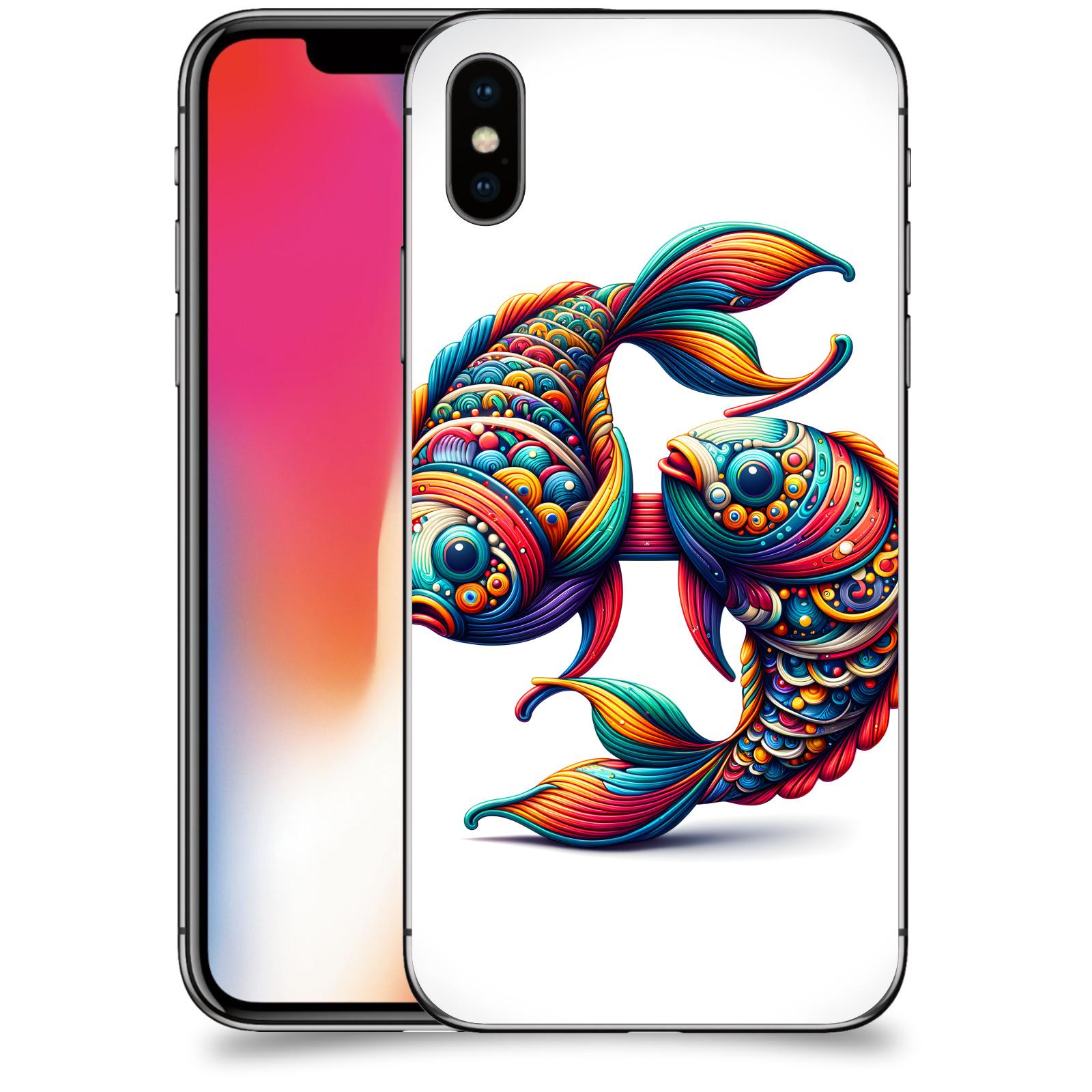ACOVER Kryt na mobil Apple iPhone X/XS - Ryby 2