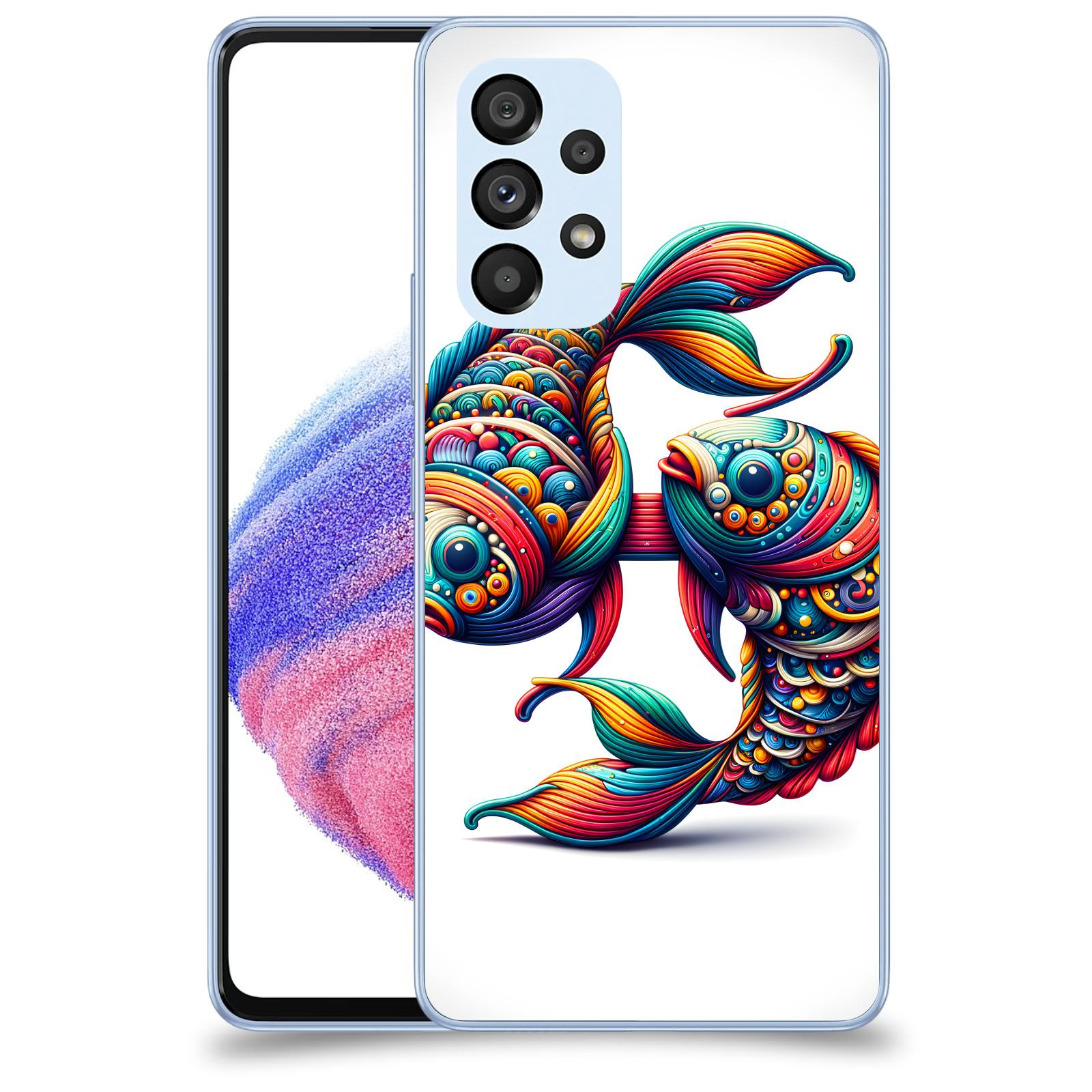 ACOVER Kryt na mobil Samsung Galaxy A32 5G A326B - Ryby 2