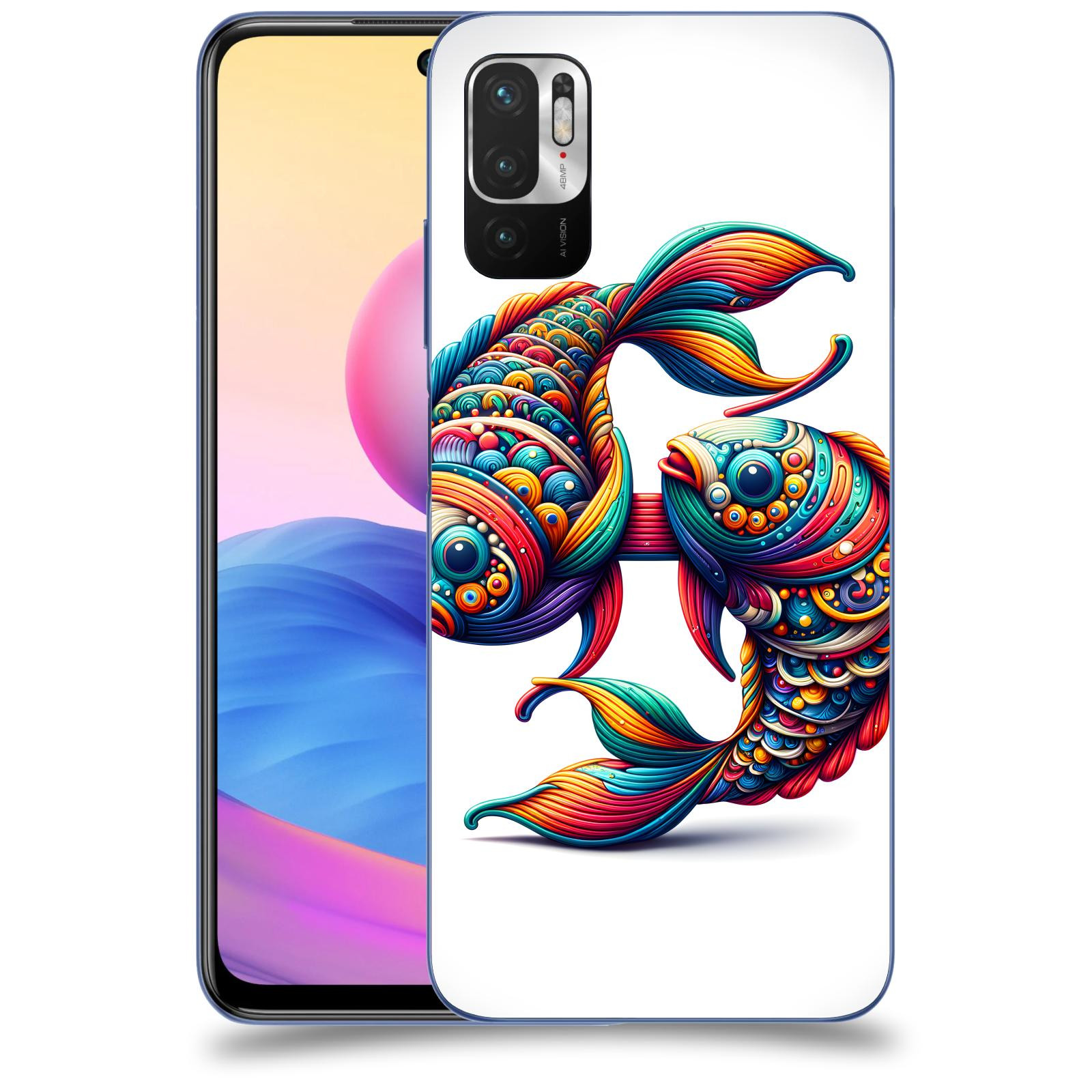 ACOVER Kryt na mobil Xiaomi Redmi Note 10 5G - Ryby 2