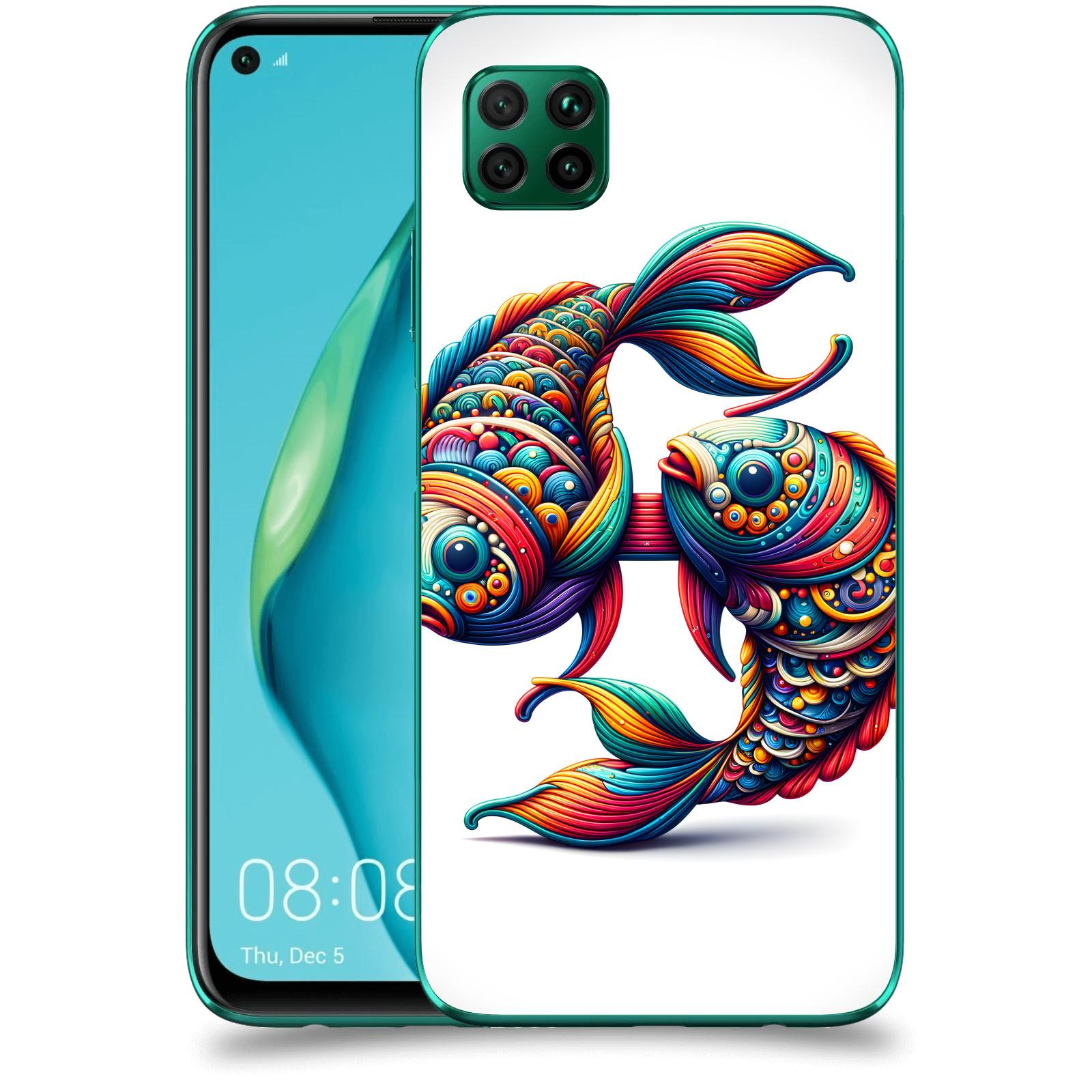 ACOVER Kryt na mobil Huawei P40 Lite - Ryby 2