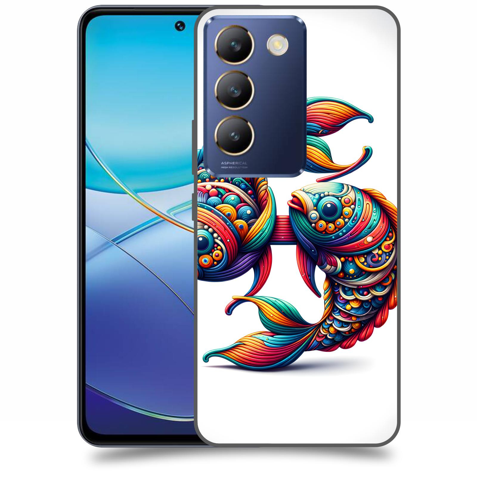 ACOVER Kryt na mobil Vivo V40SE - Ryby 2