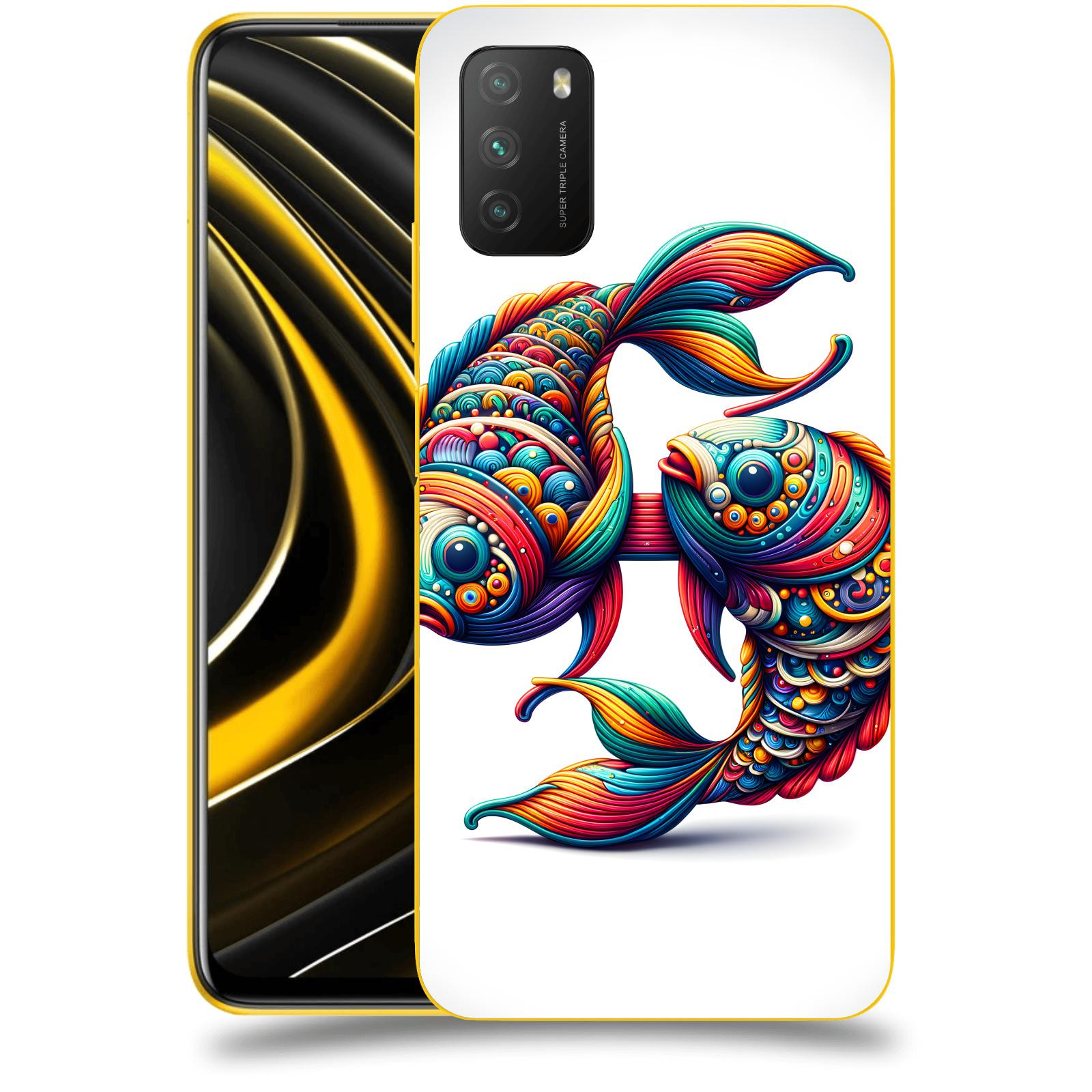 ACOVER Kryt na mobil Xiaomi Poco M3 - Ryby 2