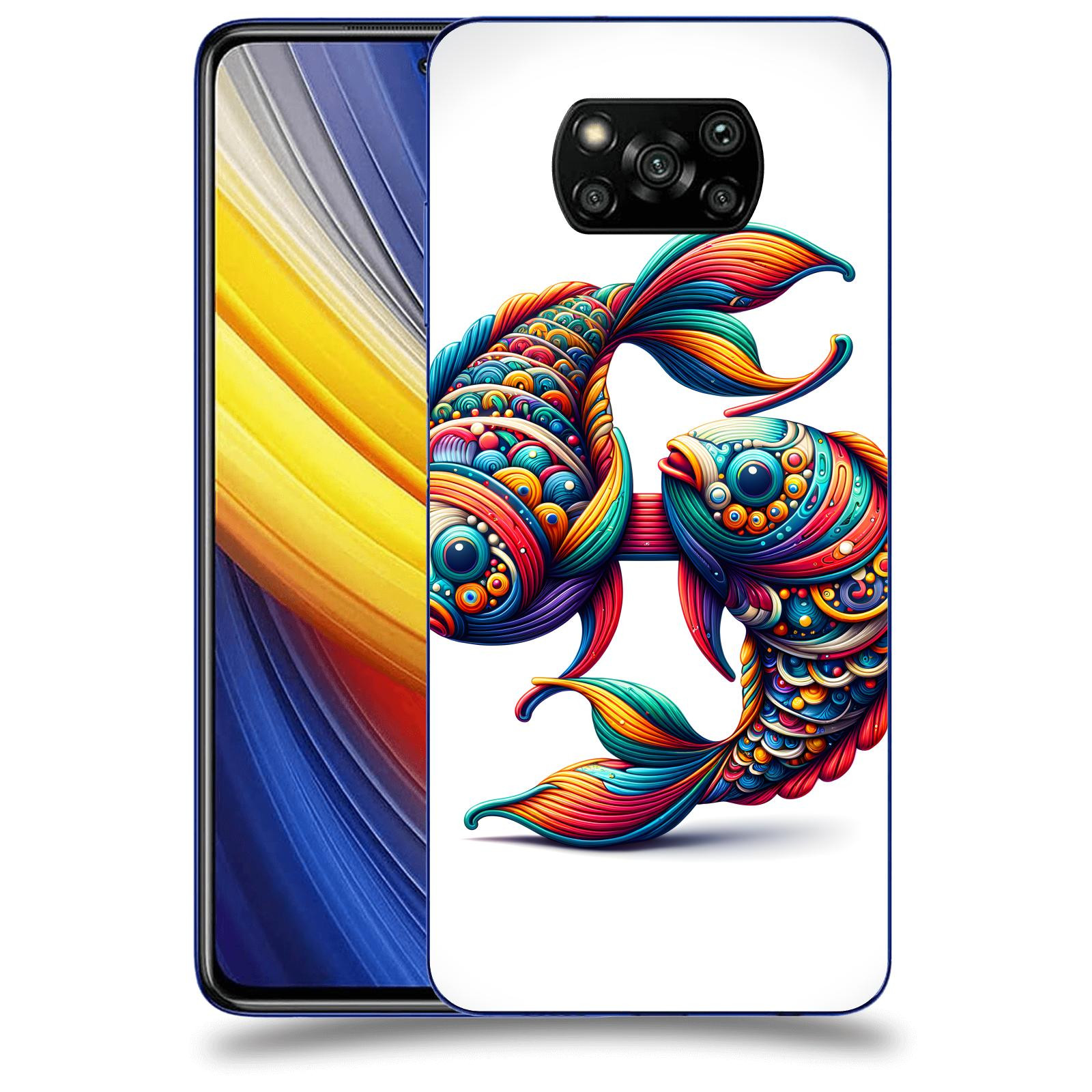 ACOVER Kryt na mobil Xiaomi Poco X3 Pro - Ryby 2