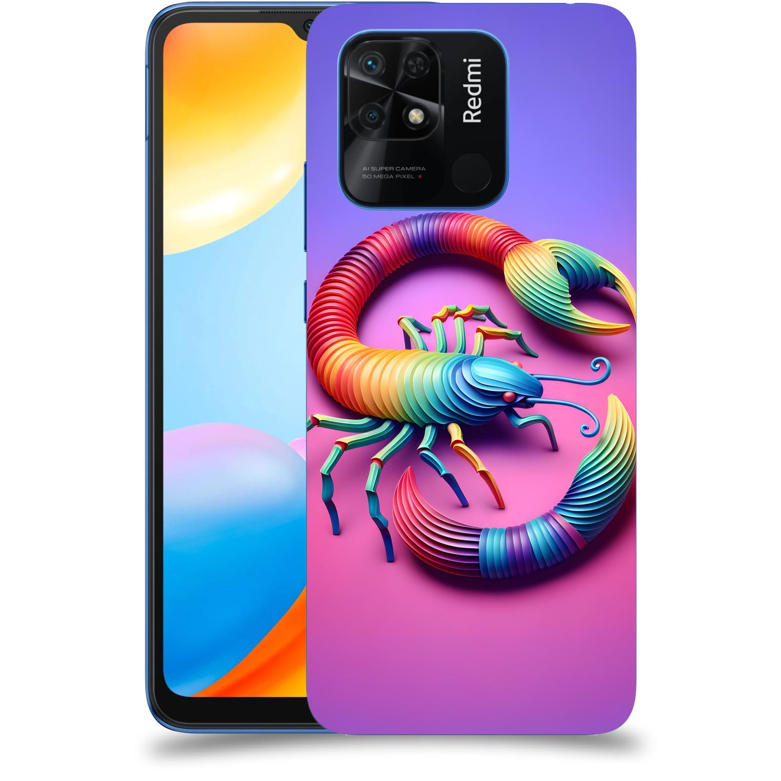 ACOVER Kryt na mobil Xiaomi Redmi 10C - Štír