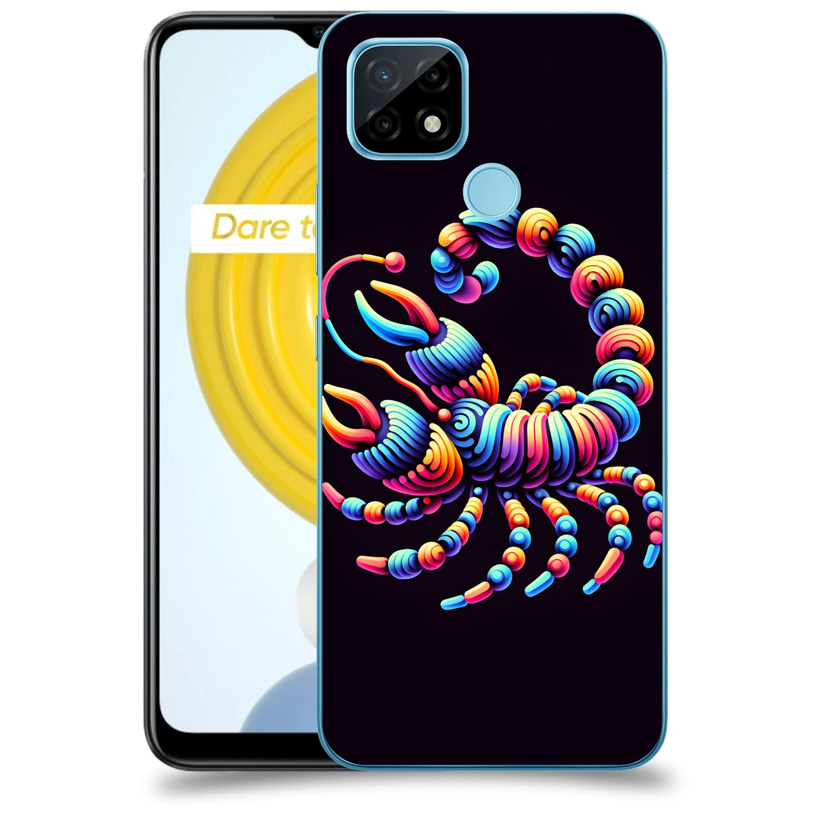 ACOVER Kryt na mobil Realme C21 - Štír 2