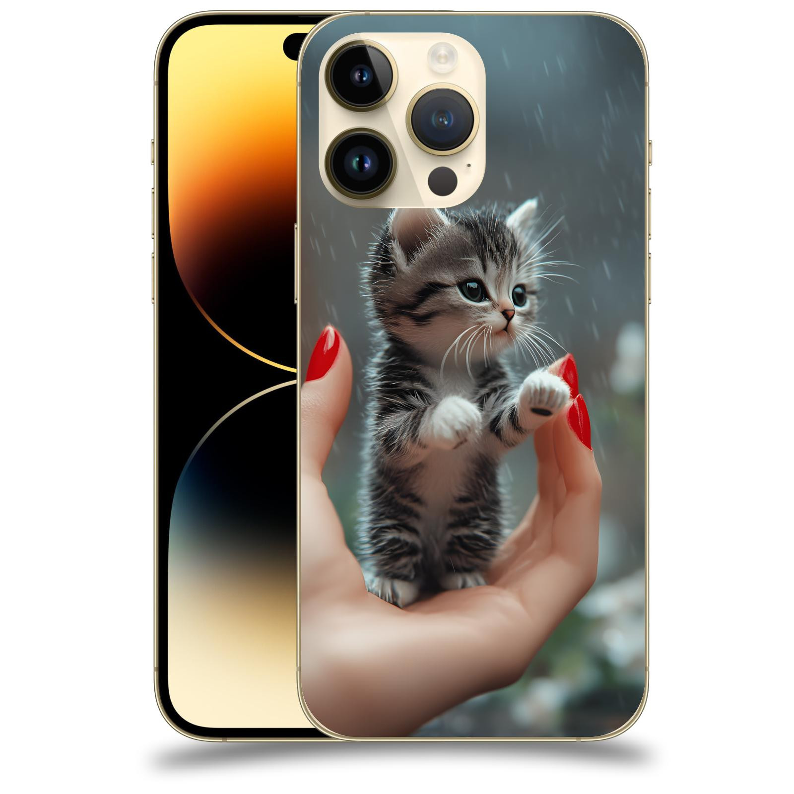 ACOVER Kryt na mobil Apple iPhone 14 Pro Max - Koťátko