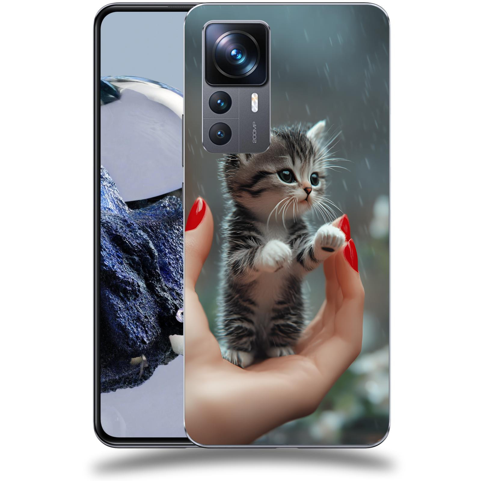 ACOVER Kryt na mobil Xiaomi 12T Pro - Koťátko