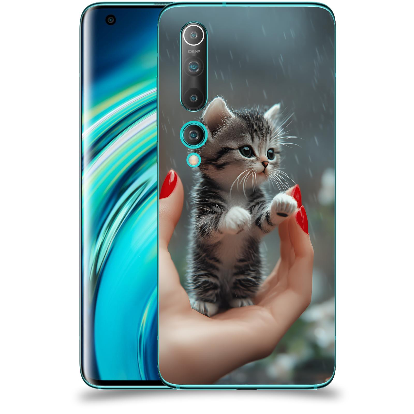 ACOVER Kryt na mobil Xiaomi Mi 10 - Koťátko