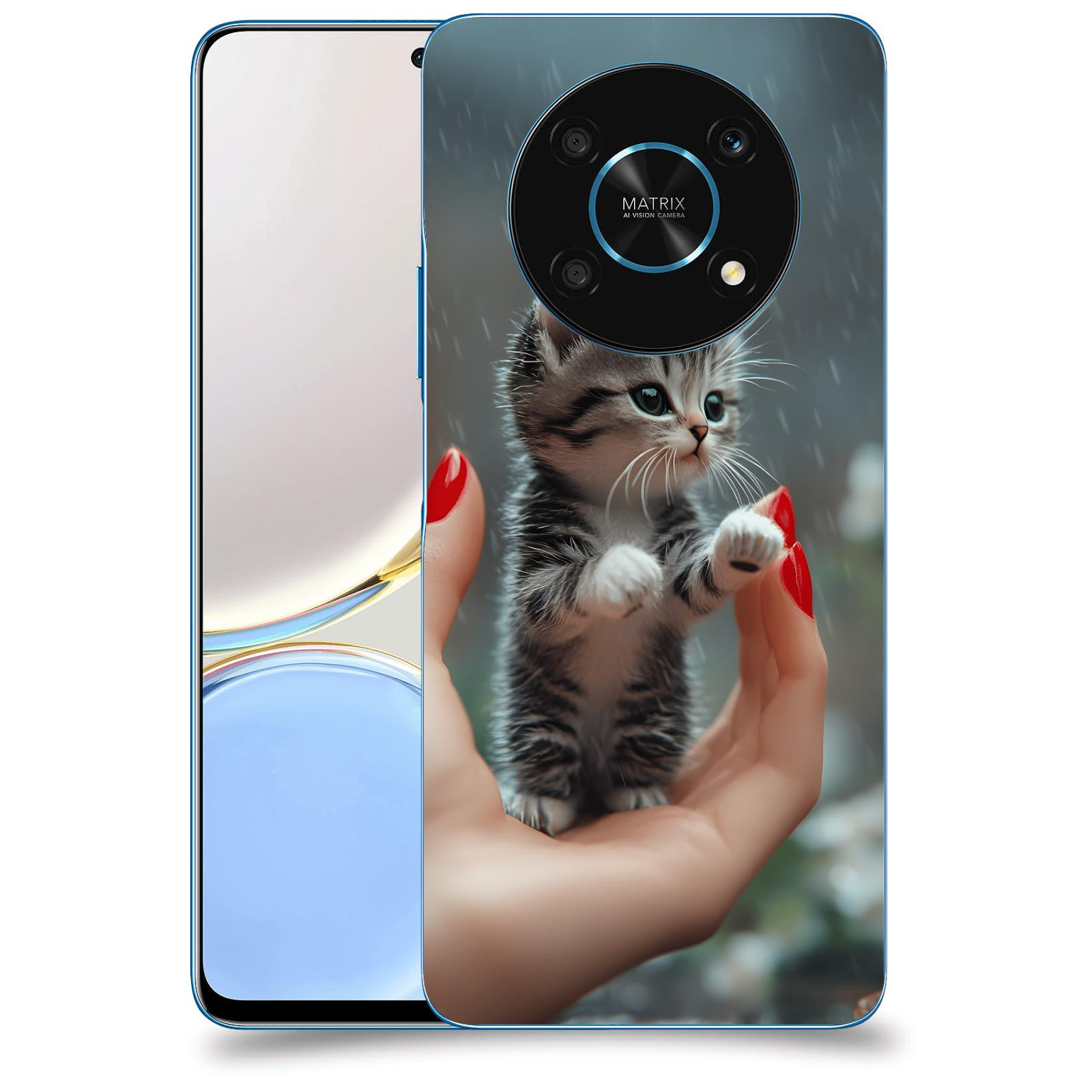 ACOVER Kryt na mobil Honor Magic 4 Lite 5G - Koťátko