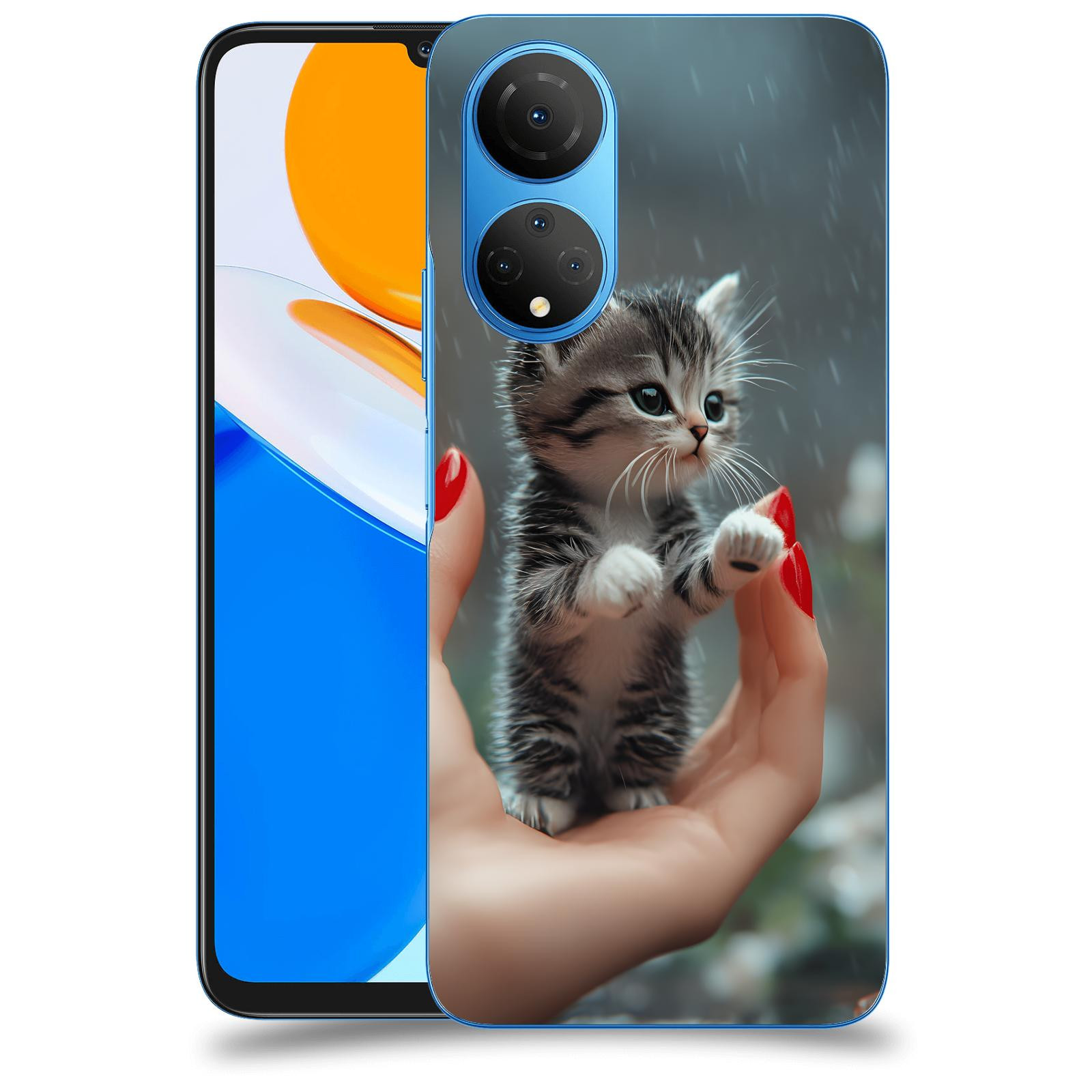 ACOVER Kryt na mobil Honor X7 - Koťátko