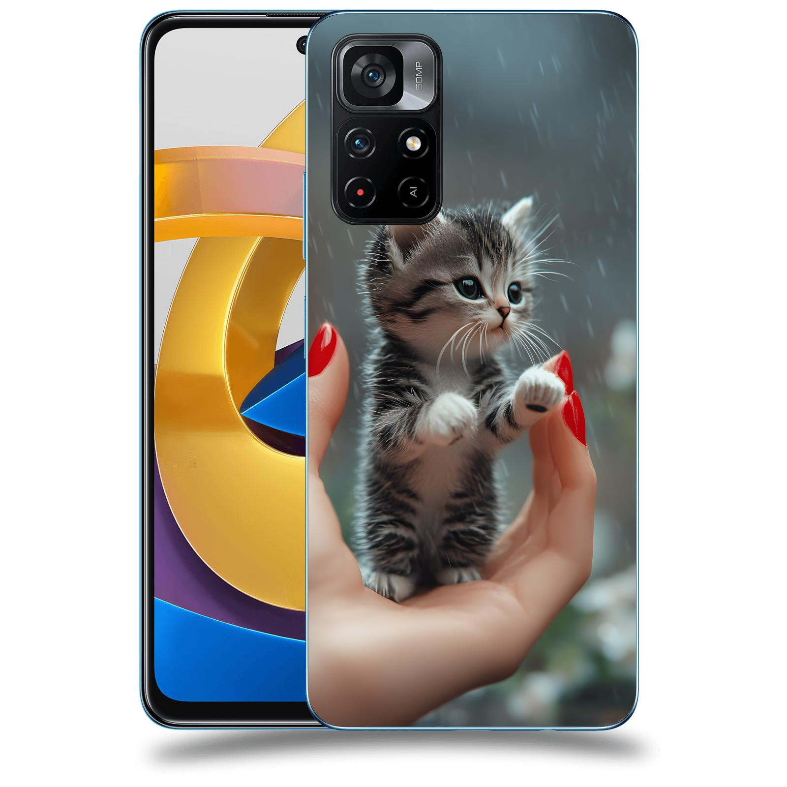ACOVER Kryt na mobil Xiaomi Poco M4 Pro - Koťátko