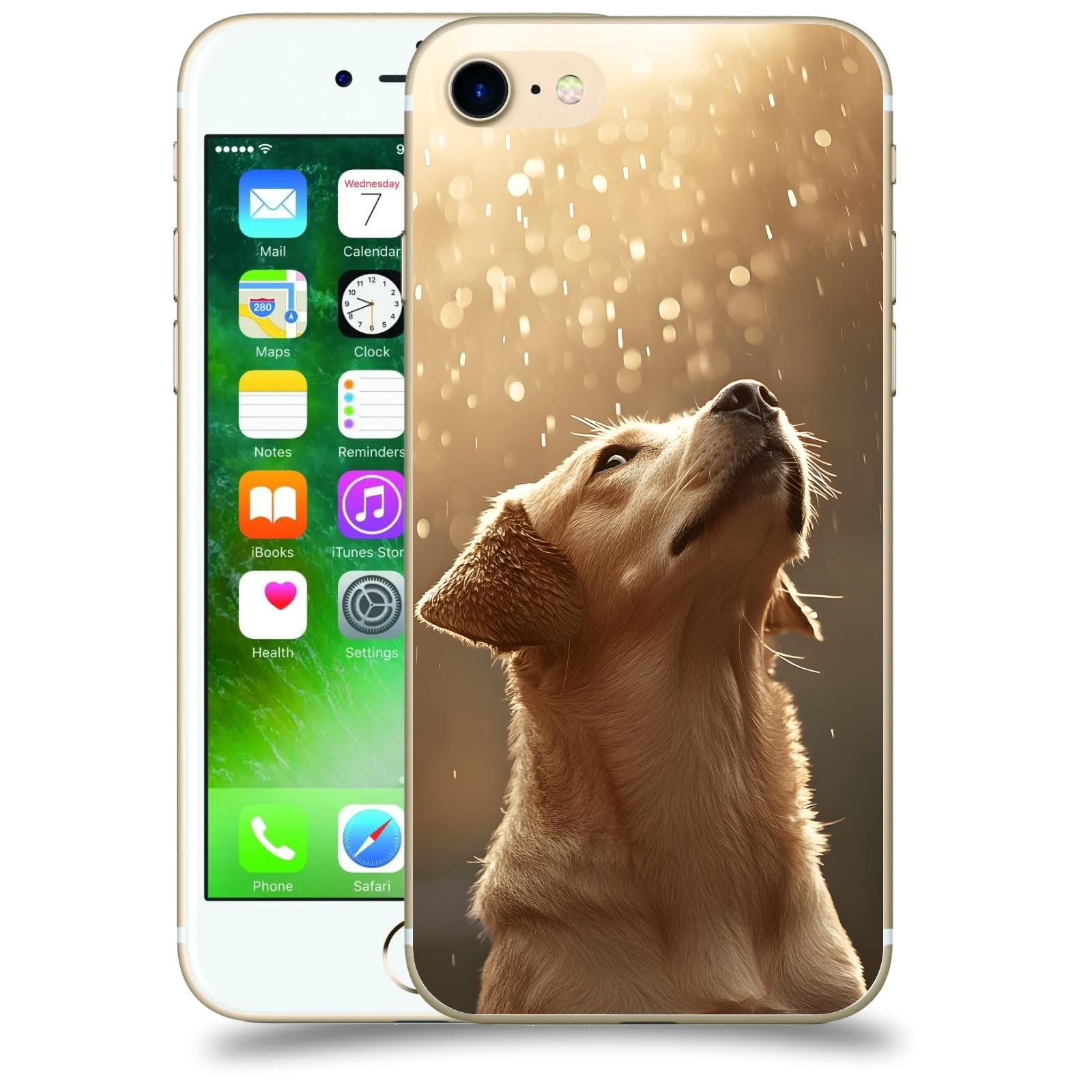 ACOVER Kryt na mobil Apple iPhone 7 - Pes