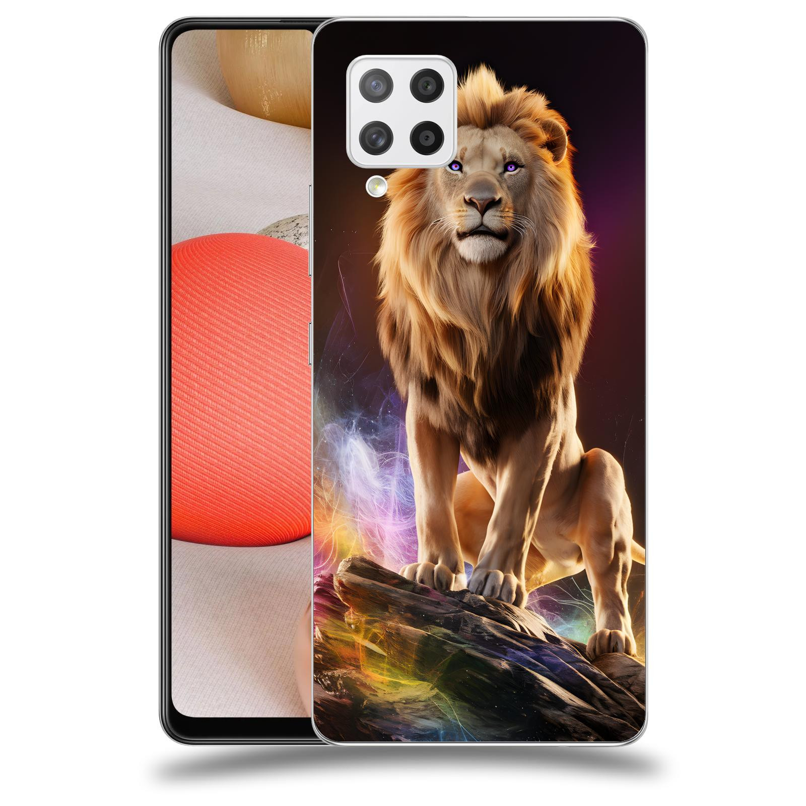 ACOVER Kryt na mobil Samsung Galaxy A42 A426B - Magic Lion