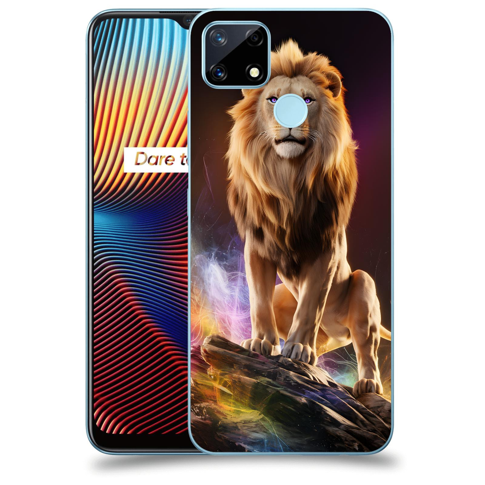 ACOVER Kryt na mobil Realme 7i - Magic Lion
