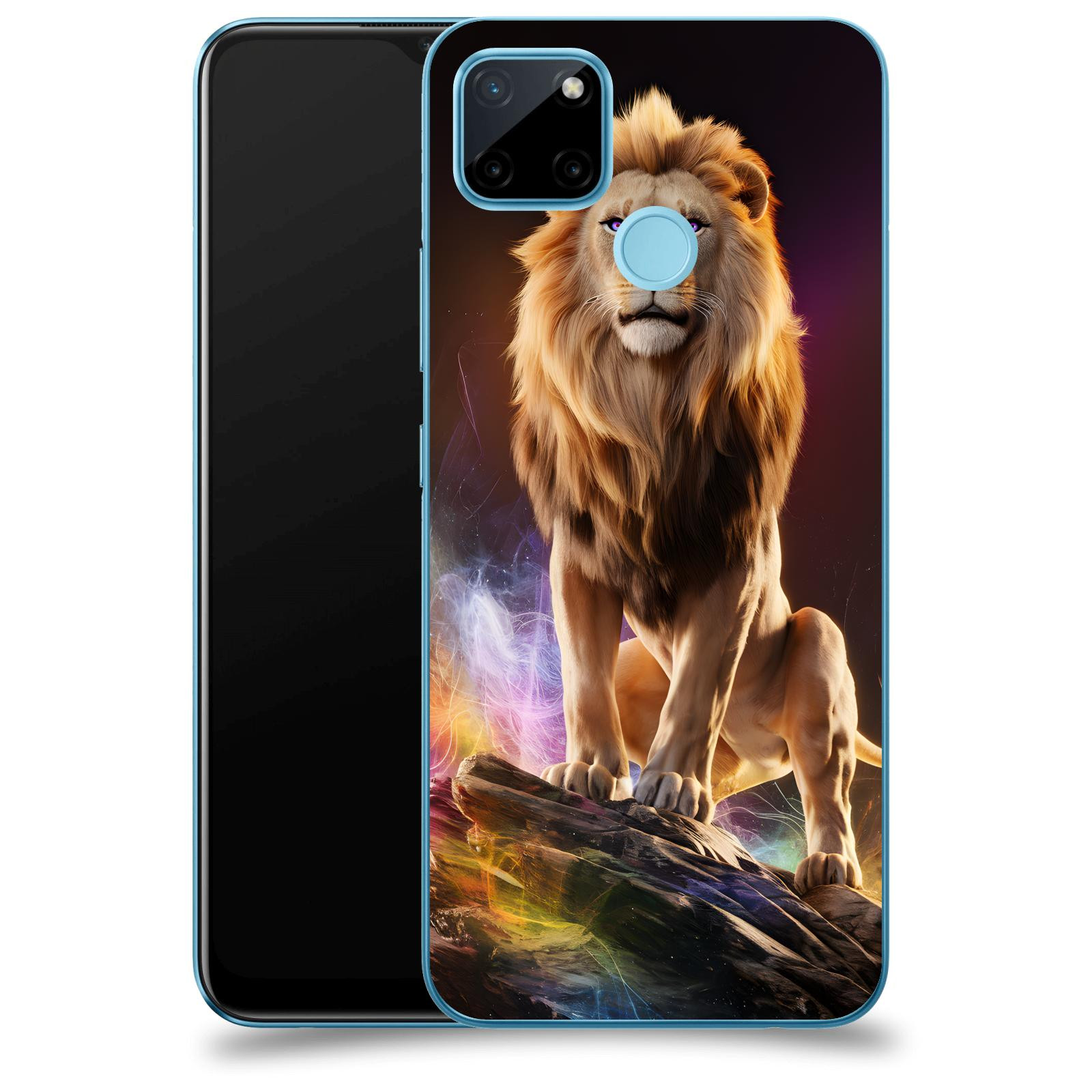 ACOVER Kryt na mobil Realme C21Y - Magic Lion