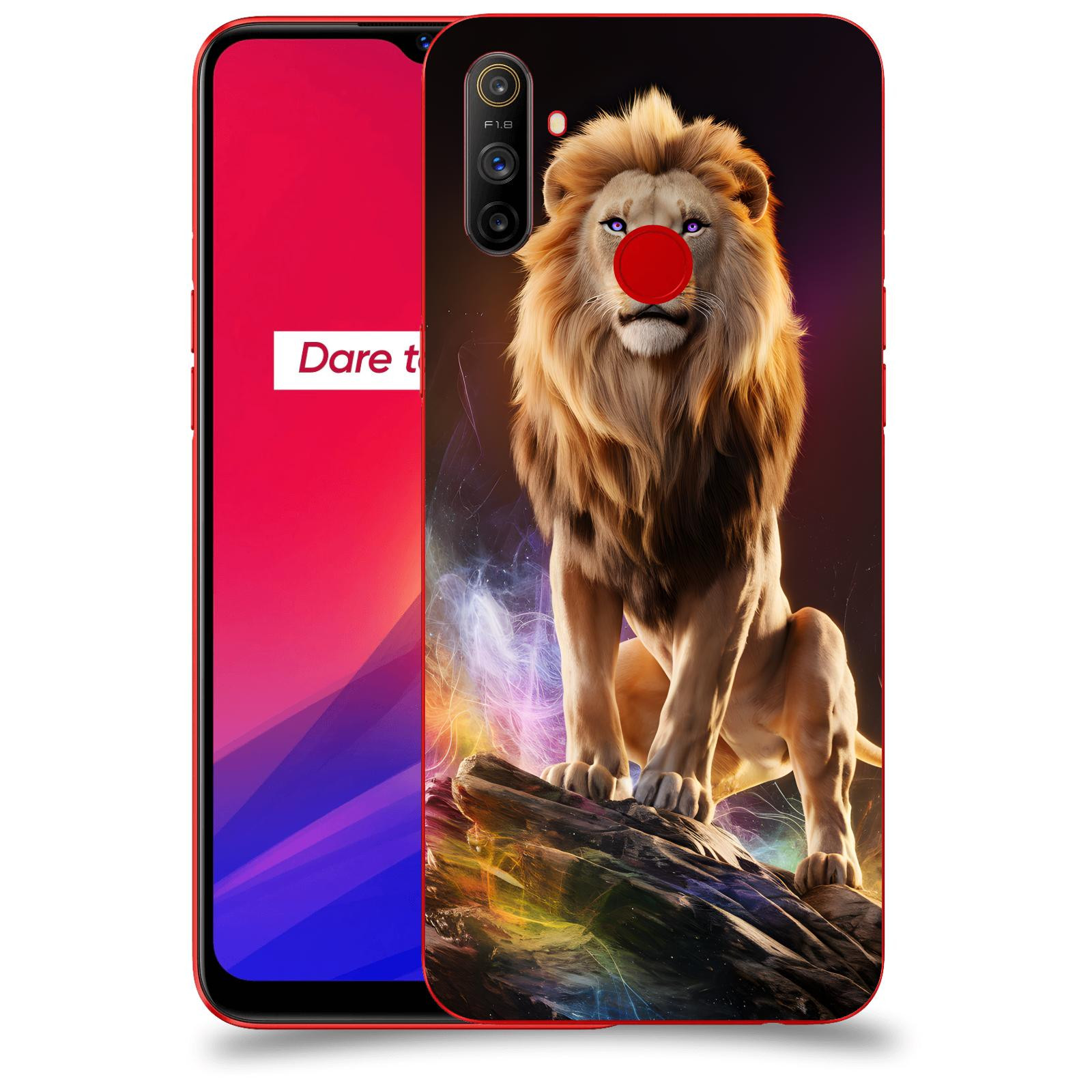 ACOVER Kryt na mobil Realme C3 - Magic Lion