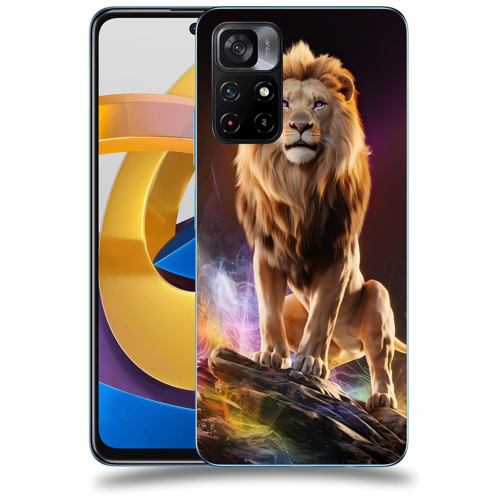 ACOVER Kryt na mobil Xiaomi Poco M4 Pro - Magic Lion