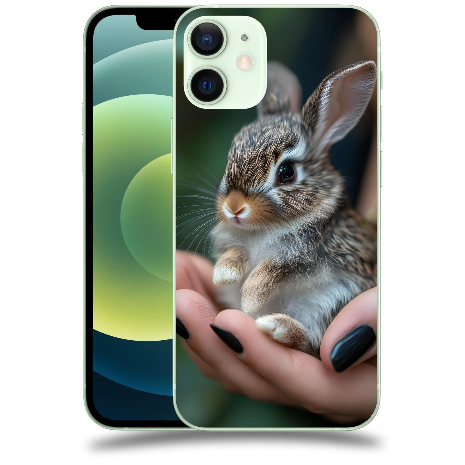 ACOVER Kryt na mobil Apple iPhone 12 mini - Králíček