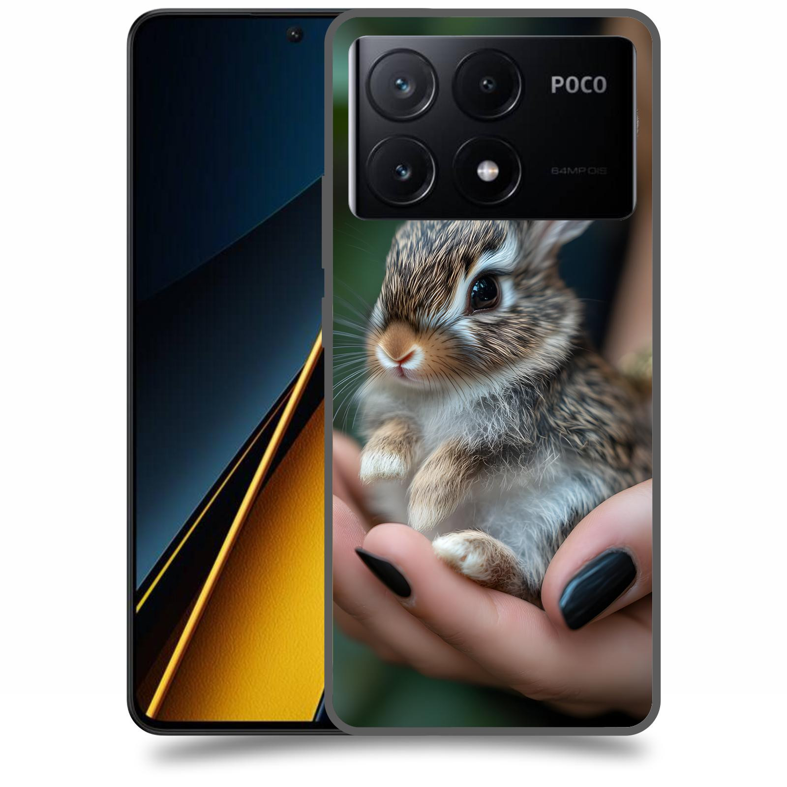 ACOVER Kryt na mobil Poco X6 Pro 5G - Králíček
