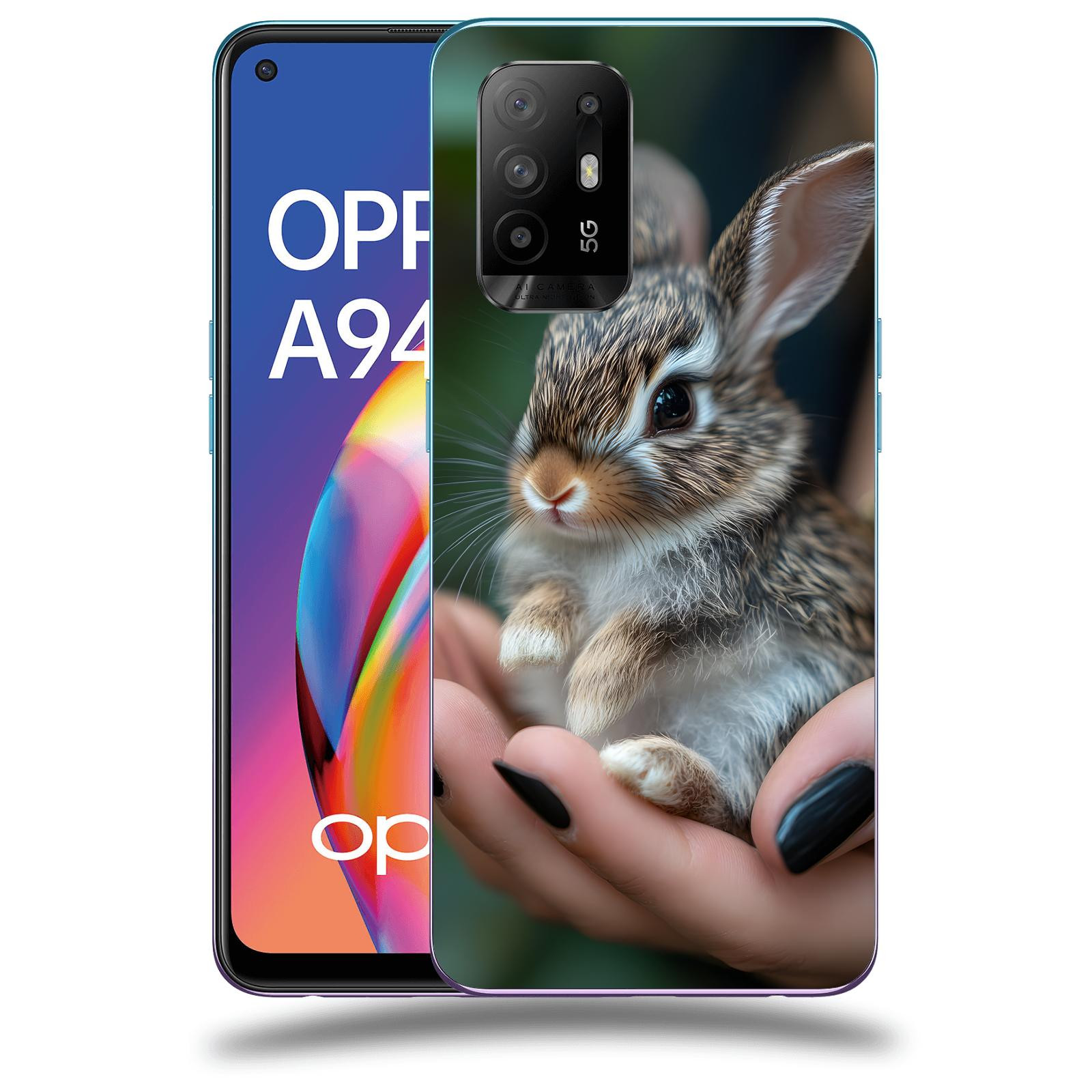 ACOVER Kryt na mobil OPPO A94 5G - Králíček