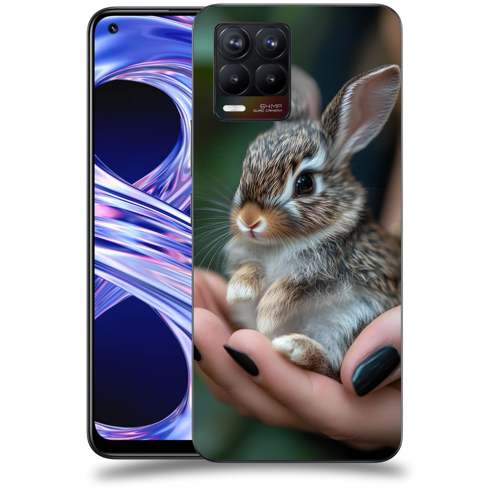ACOVER Kryt na mobil Realme 8 - Králíček