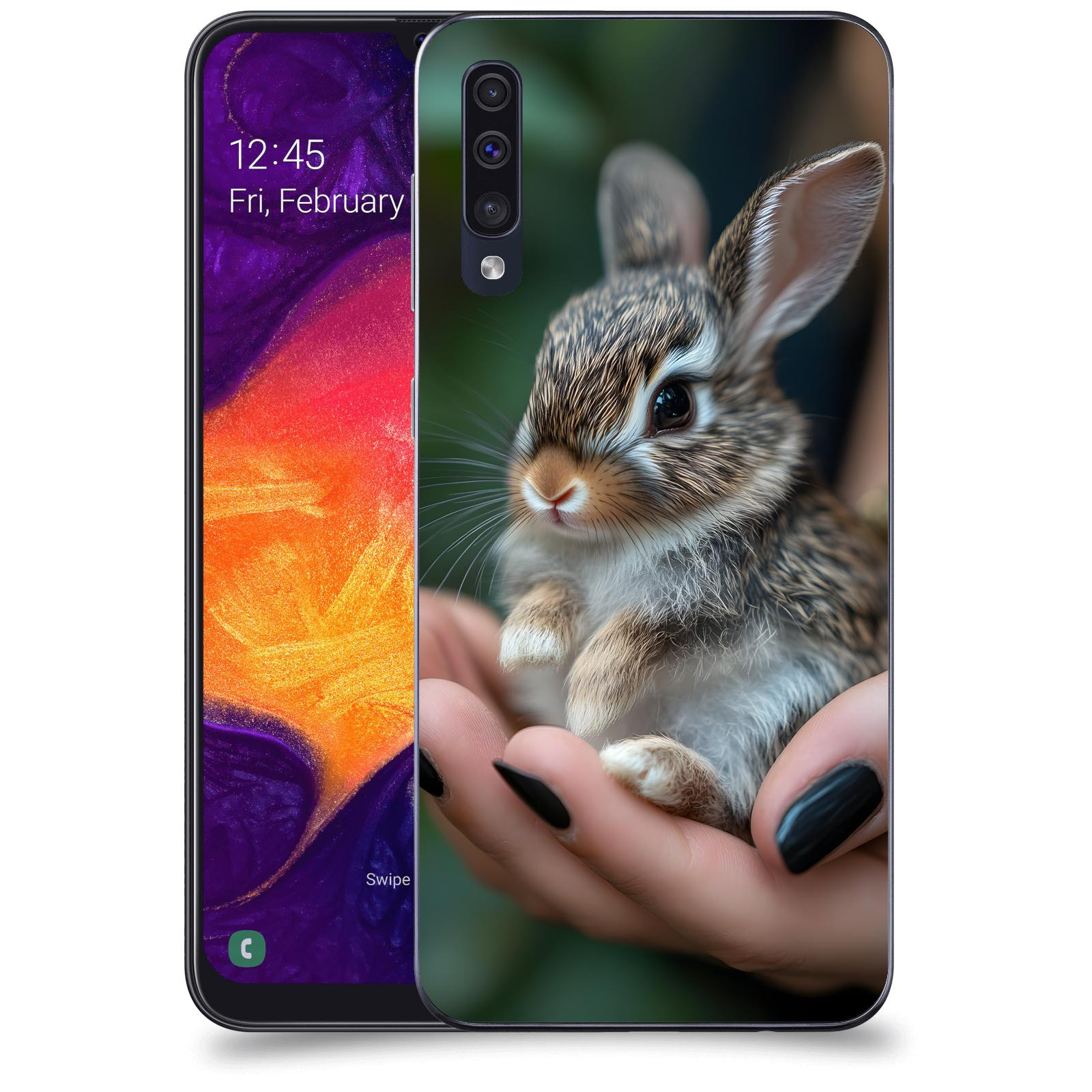 ACOVER Kryt na mobil Samsung Galaxy A50 A505F - Králíček
