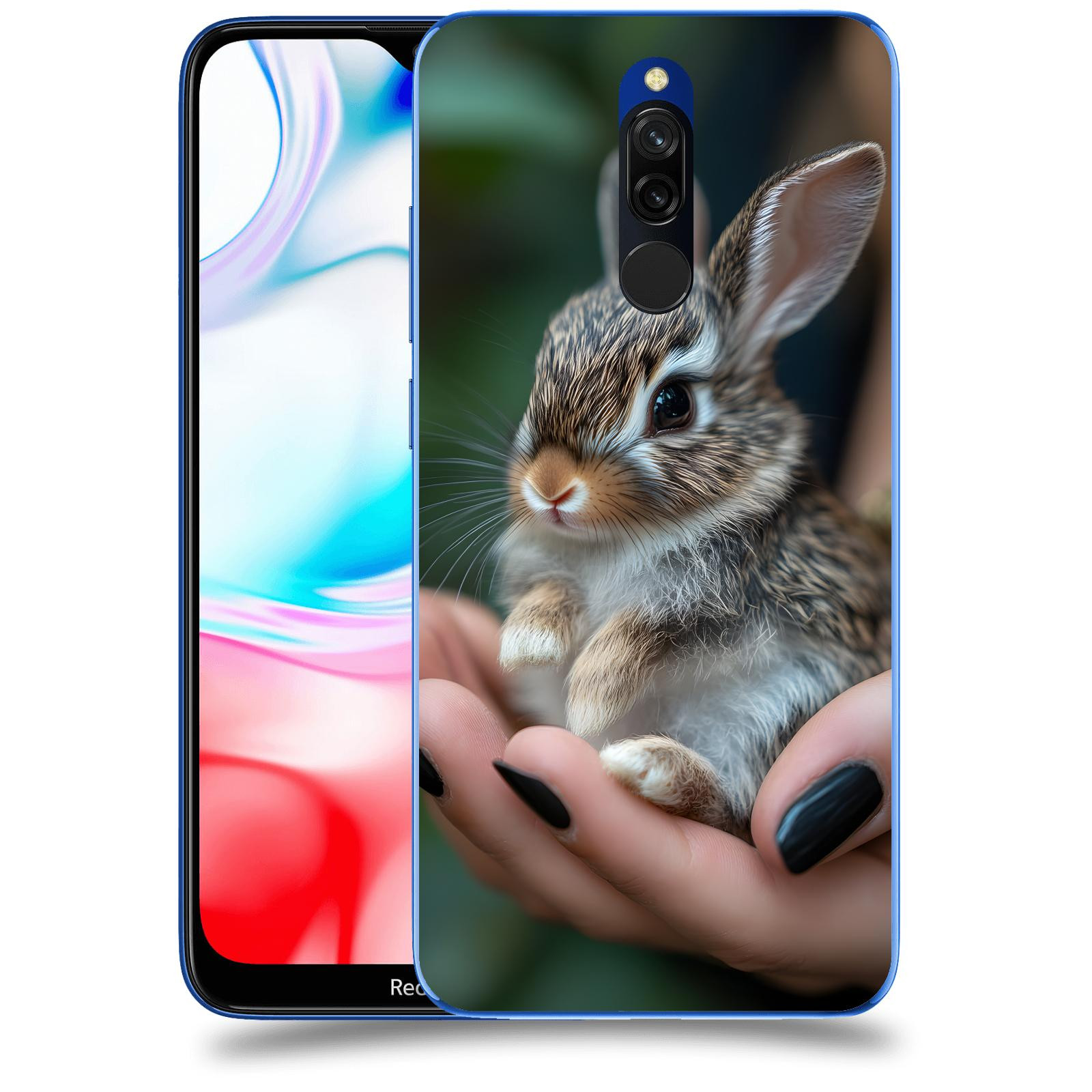 ACOVER Kryt na mobil Xiaomi Redmi 8 - Králíček