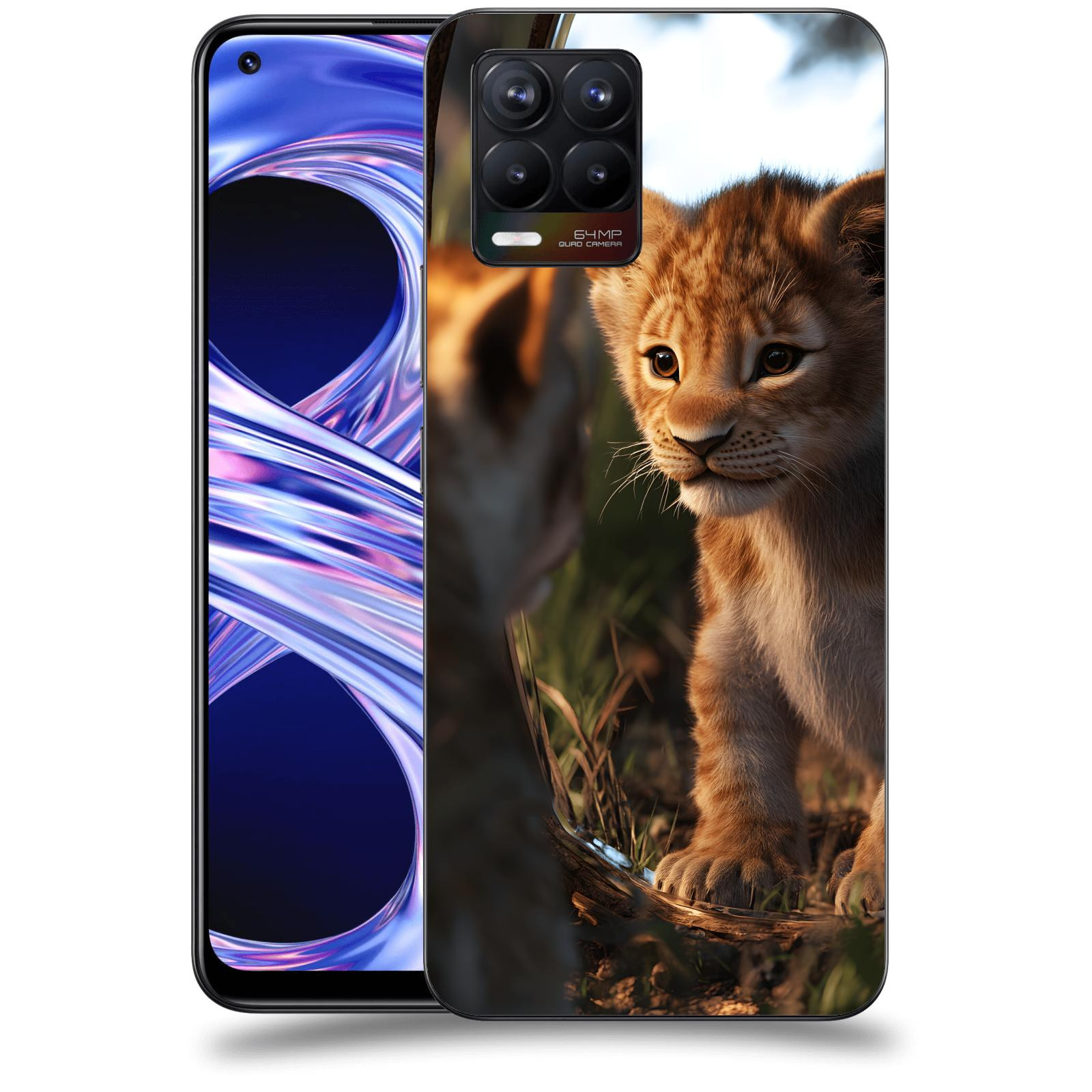 ACOVER Kryt na mobil Realme 8 - Lvíče