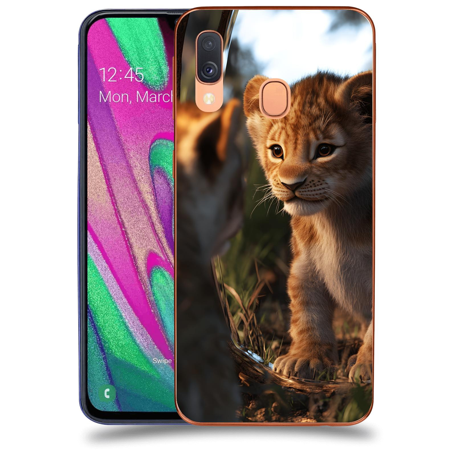 ACOVER Kryt na mobil Samsung Galaxy A40 A405F - Lvíče