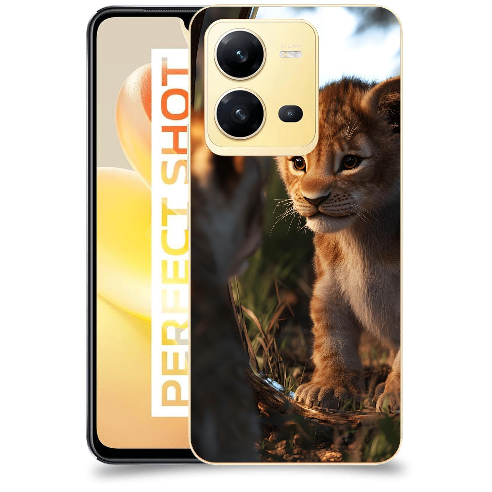 ACOVER Kryt na mobil Vivo X80 Lite - Lvíče