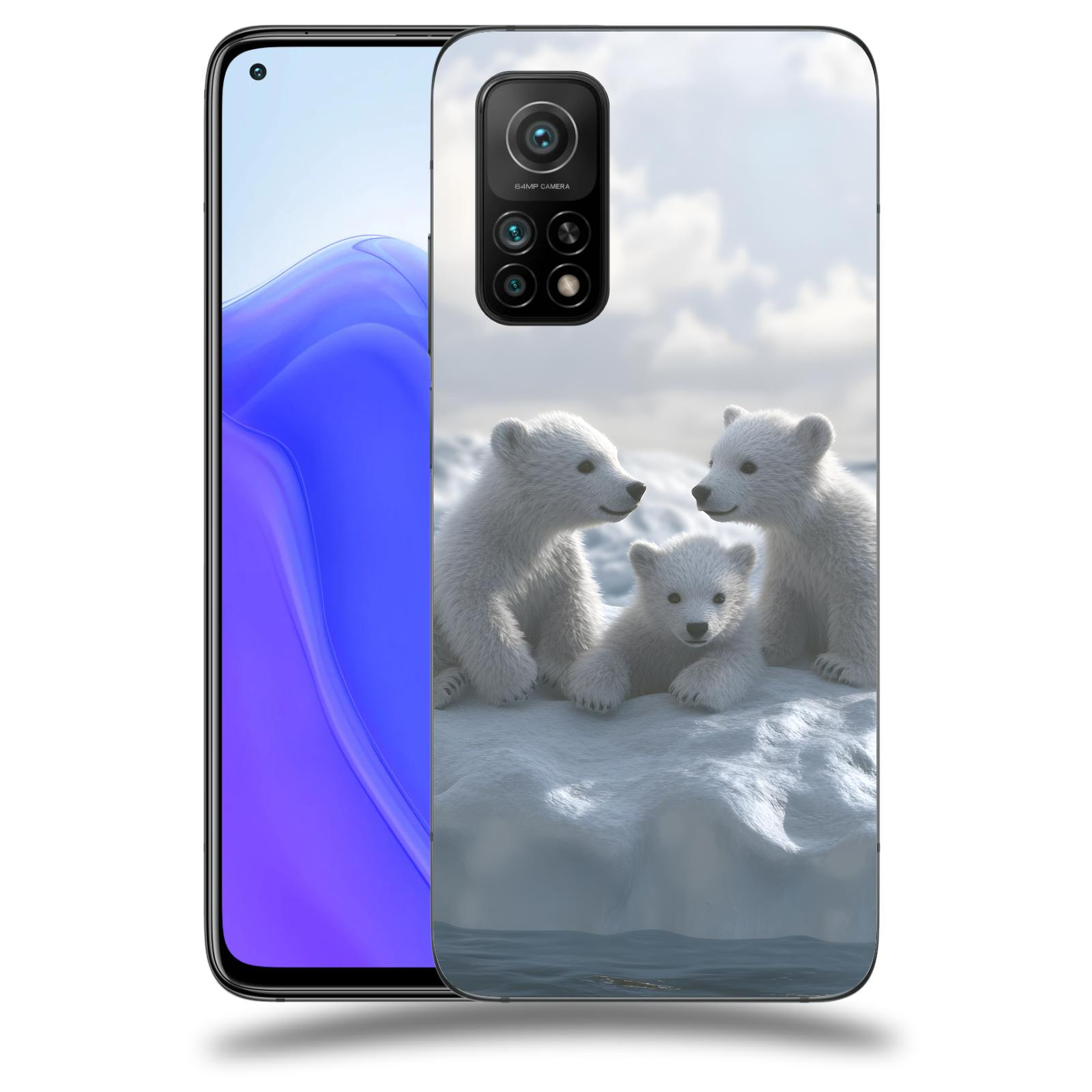 ACOVER Kryt na mobil Xiaomi Mi 10T - Medvíďata
