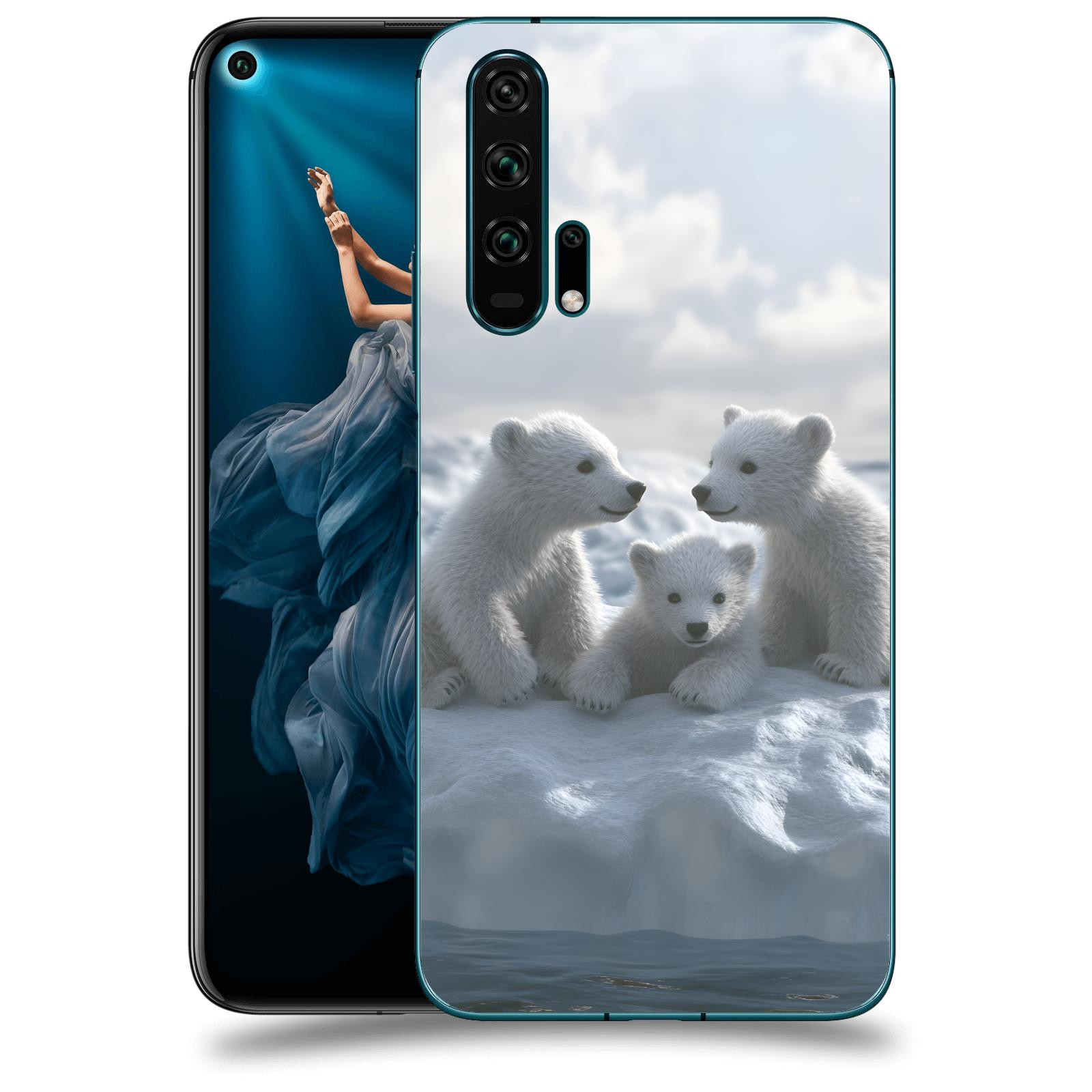 ACOVER Kryt na mobil Honor 20 Pro - Medvíďata
